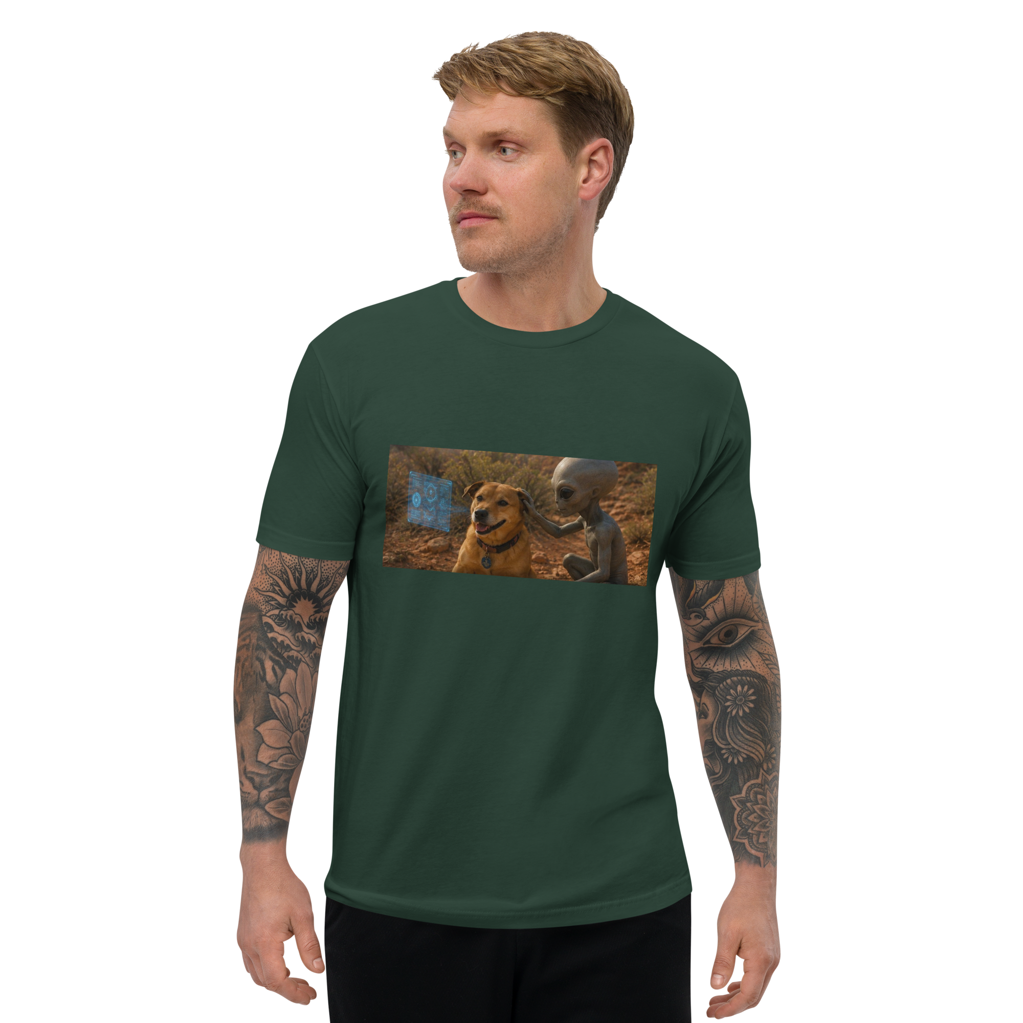 mens-fitted-t-shirt-forest-green-front-6ab4d1dd11a27.png