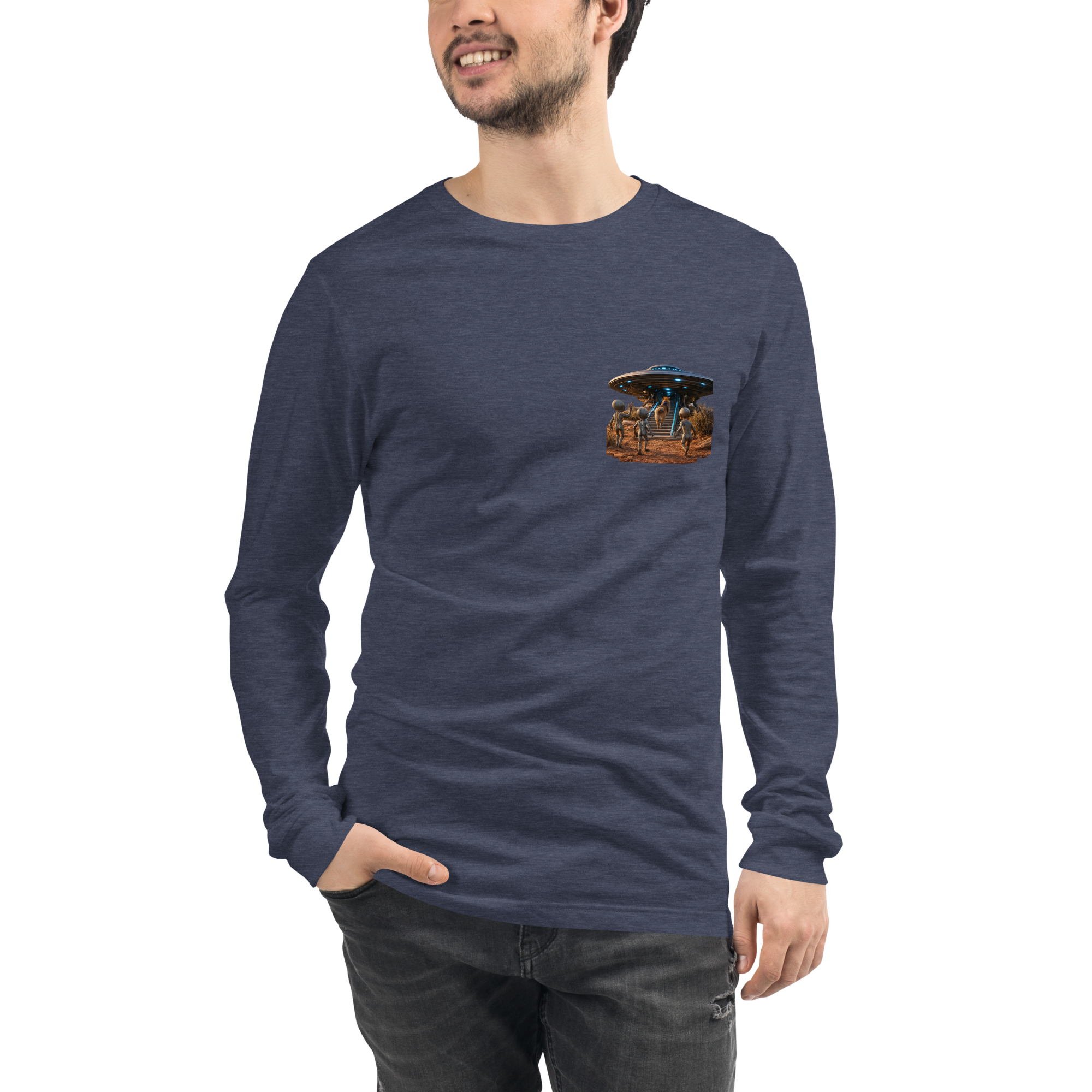 unisex-long-sleeve-tee-heather-navy-front-6ab4d41adfc71.png