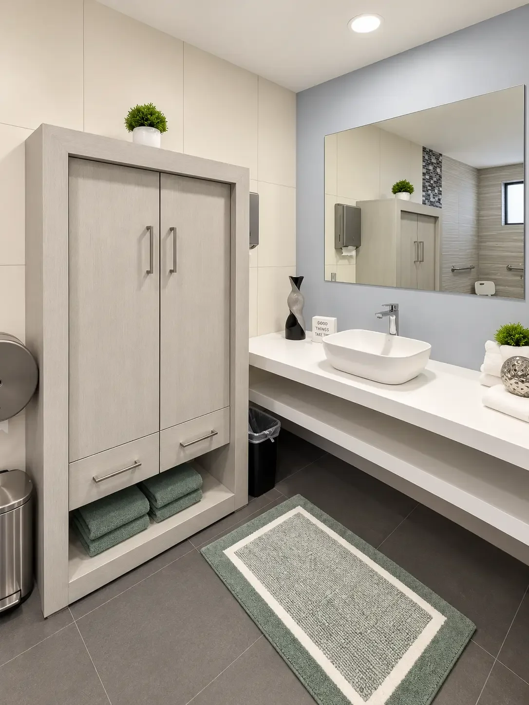 Private vanity & Storage