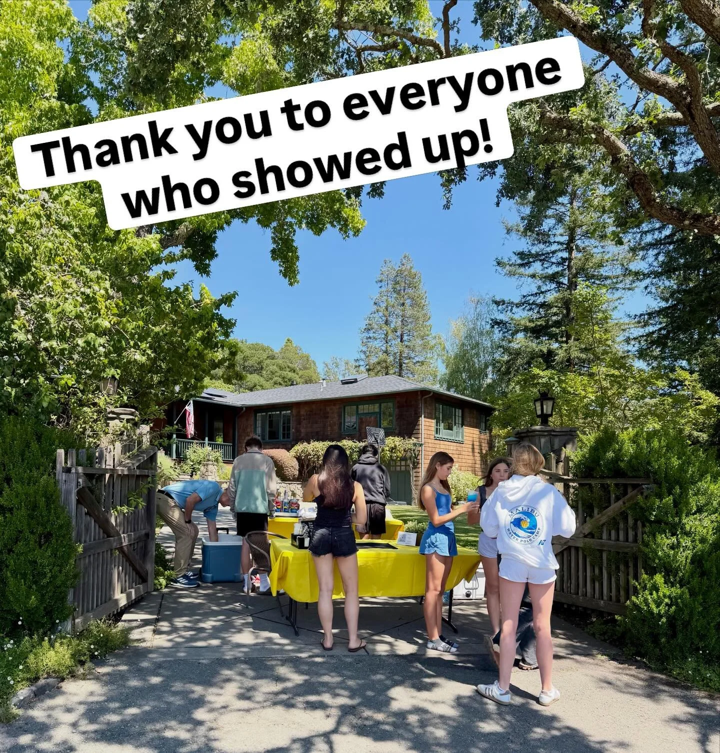 Thank you for showing up! Stay tuned for our next pop up!