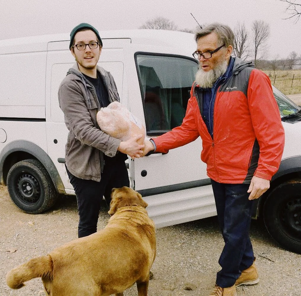 Drake Tillman from Margot and Jim Protiva, attempting a handshake maybe??