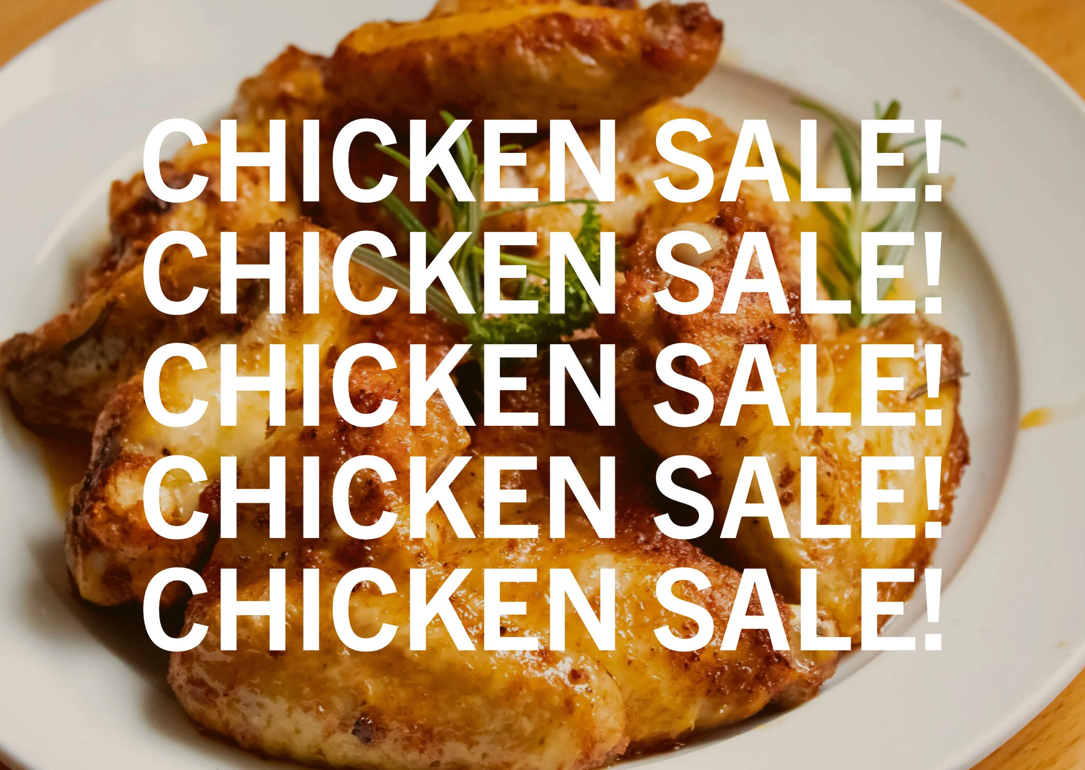 Winter Chicken Sale!
