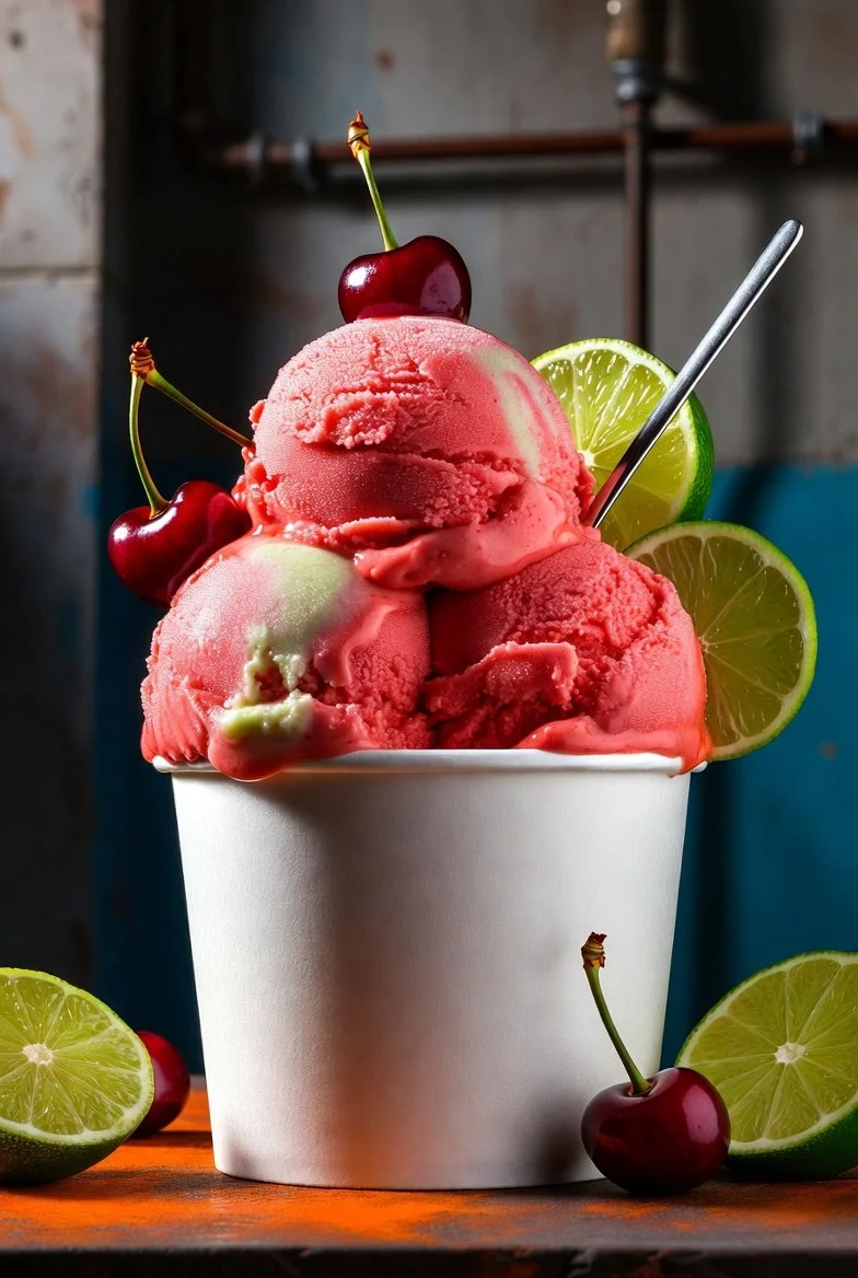 Chery Lime Sorbeto