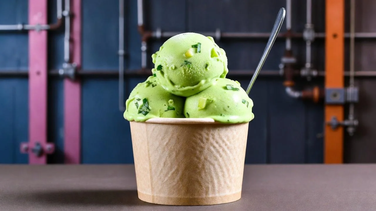 Lime Basil Sorbeto