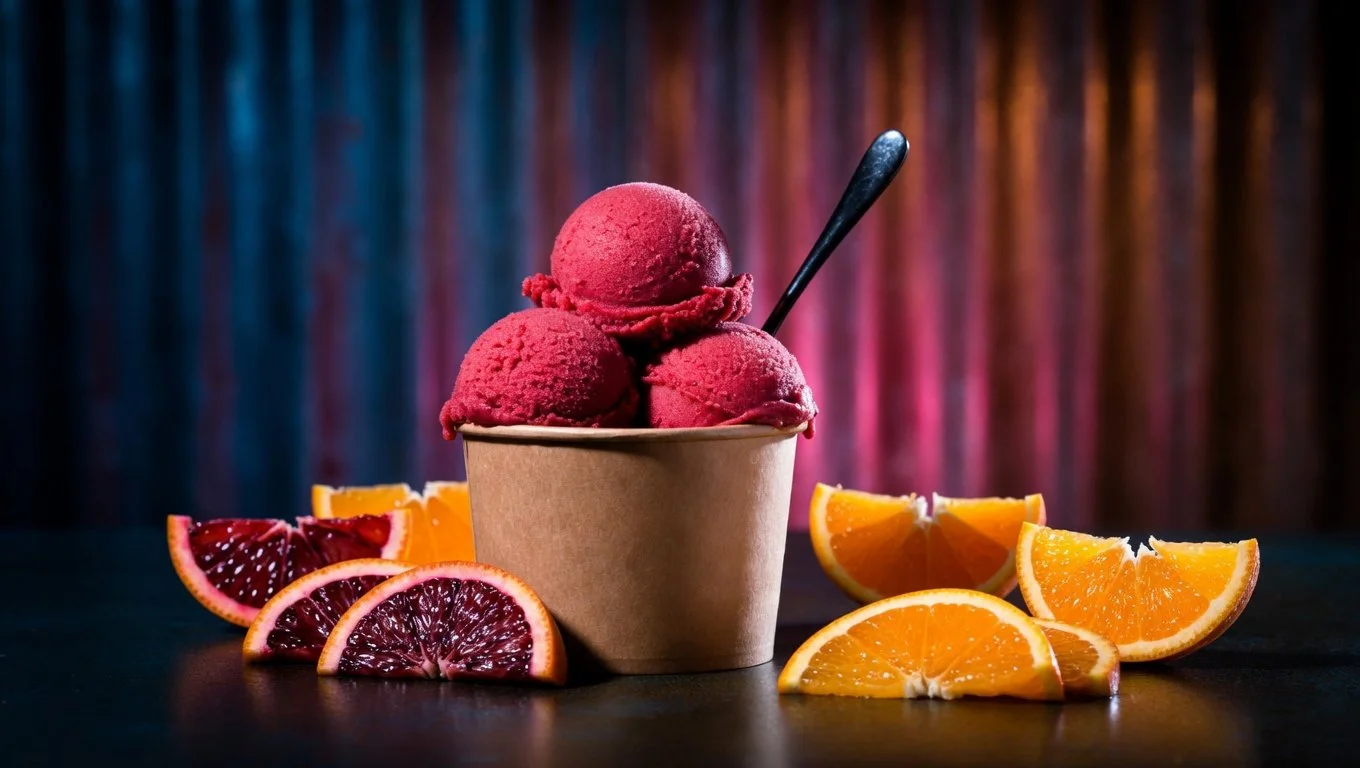 Blood Orange Sorbeto