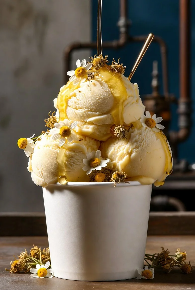 Chamomille Honey Sorbeto