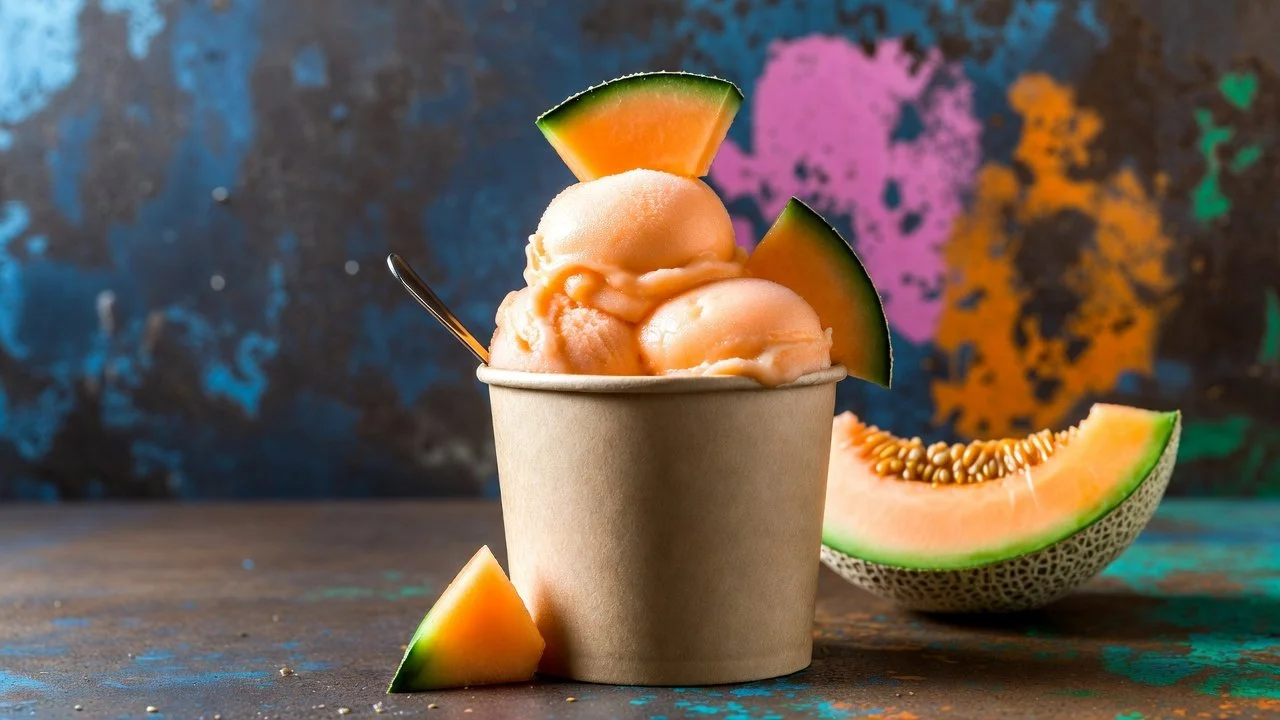 Cantaloupe Sorbeto