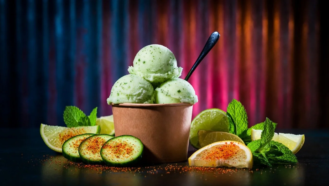 Cucumber Citrus Mint Sorbeto