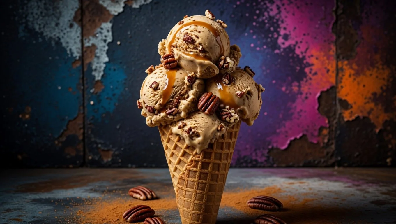 Pecan Bourbon Gelato