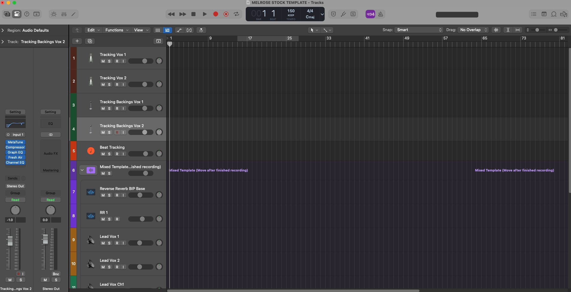 "MELROSE" STOCK PLUGIN LOGIC TEMPLATE