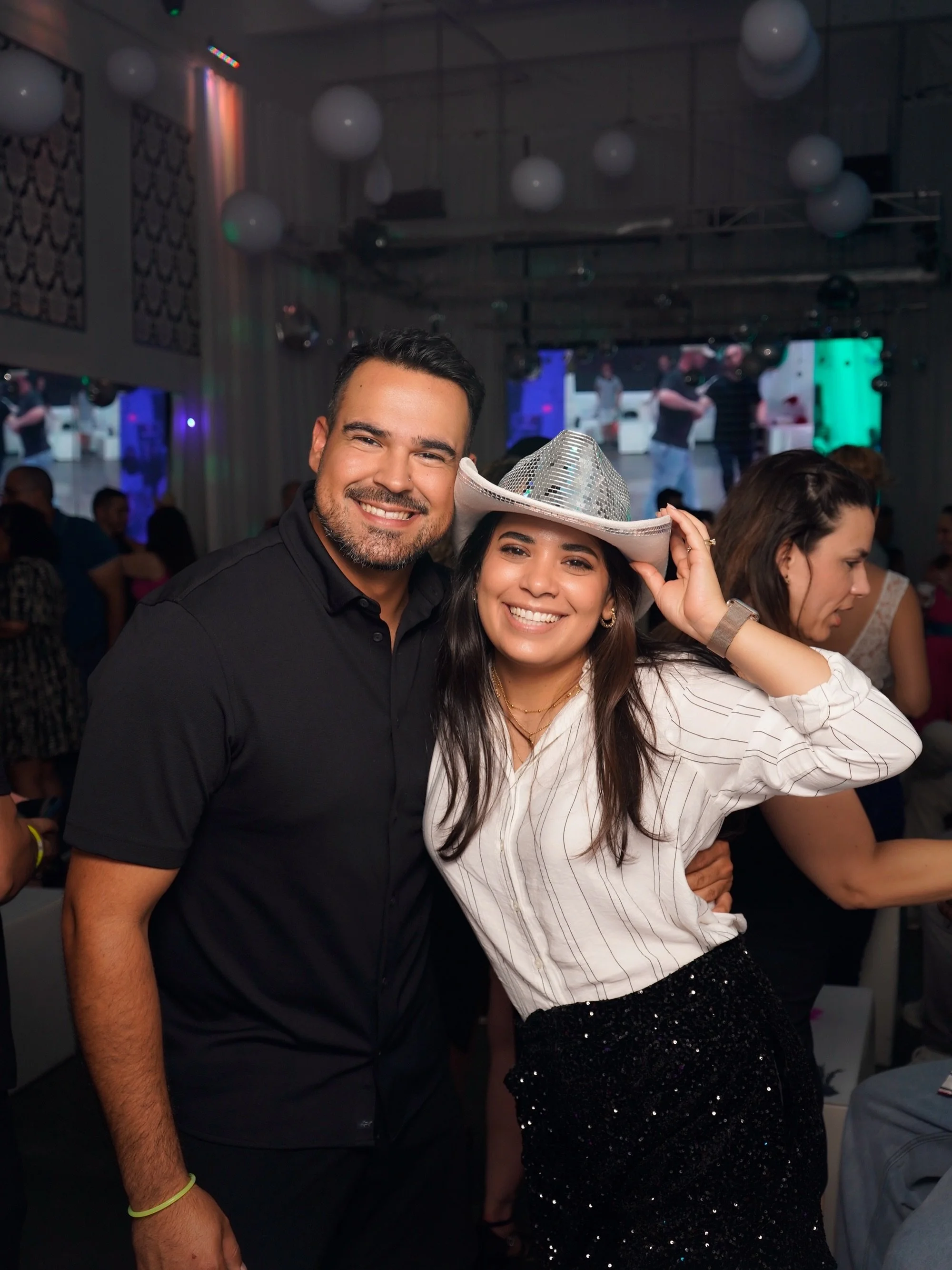 Behind the Booth 🫶🏼⬇️

is a creative duo passionate about capturing moments worth remembering.

Gaby &mdash; the creative mind behind the experience &mdash; is a graphic designer with a love for turning real moments into lasting memories.

Poncho &
