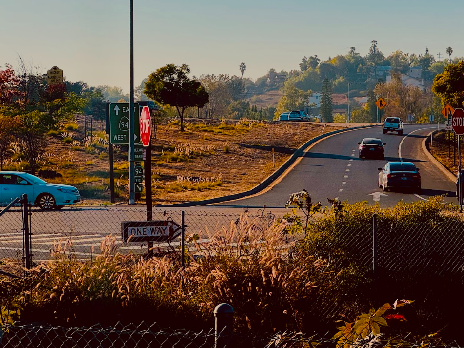 California SR-94 On-Ramp at Kenwood Drive