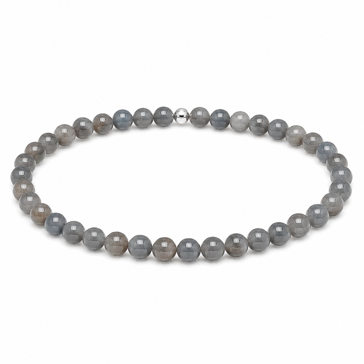 Gray Crackle Bracelet