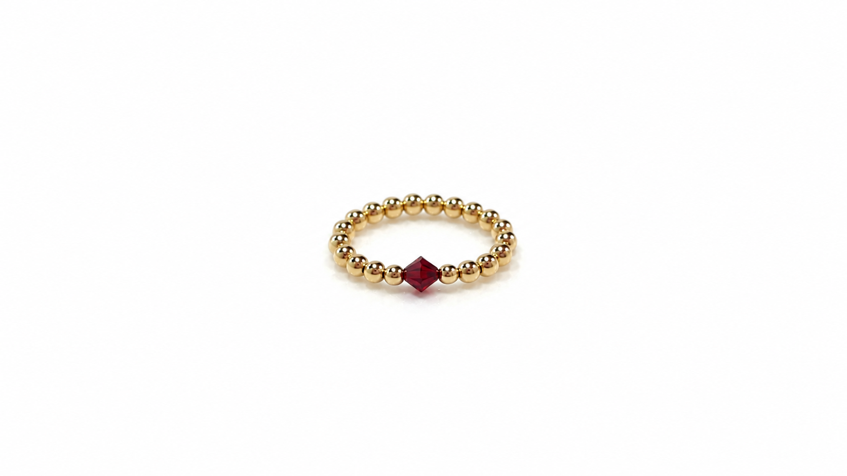 14k Gold Filled Signature Gem Ring