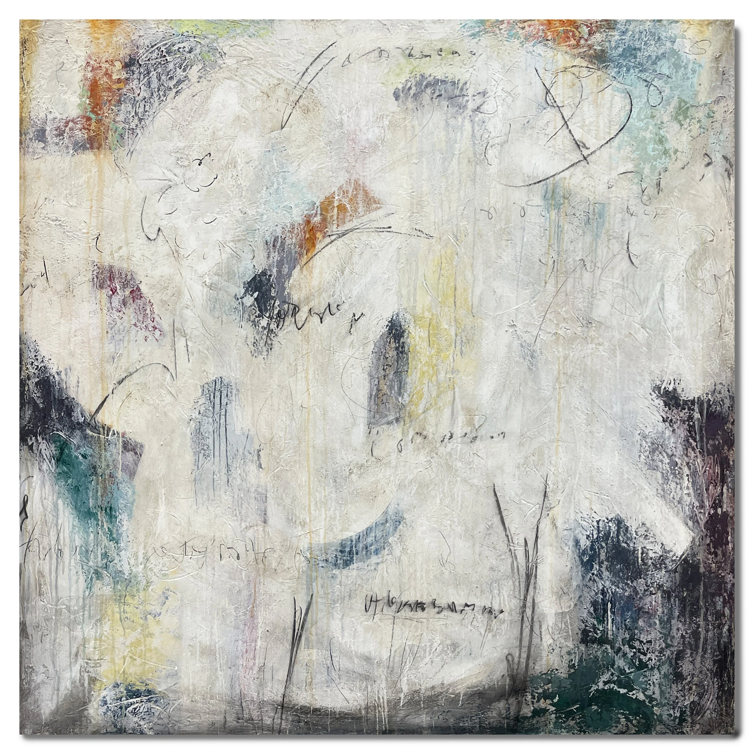 Sienna, 60" x 60"   