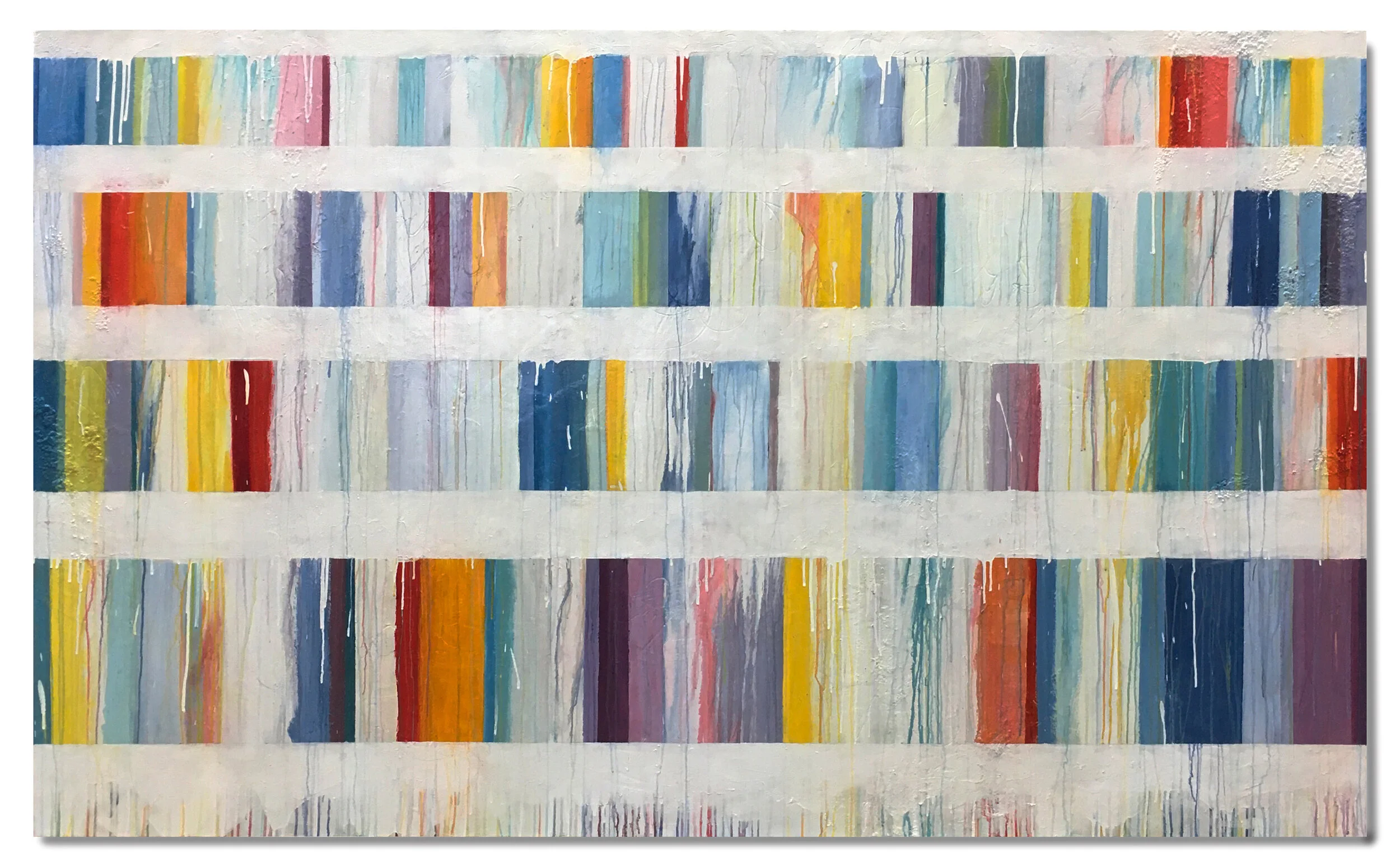 La Joie est la Vérité (Happiness is the Truth), 96" x 60"   Sold