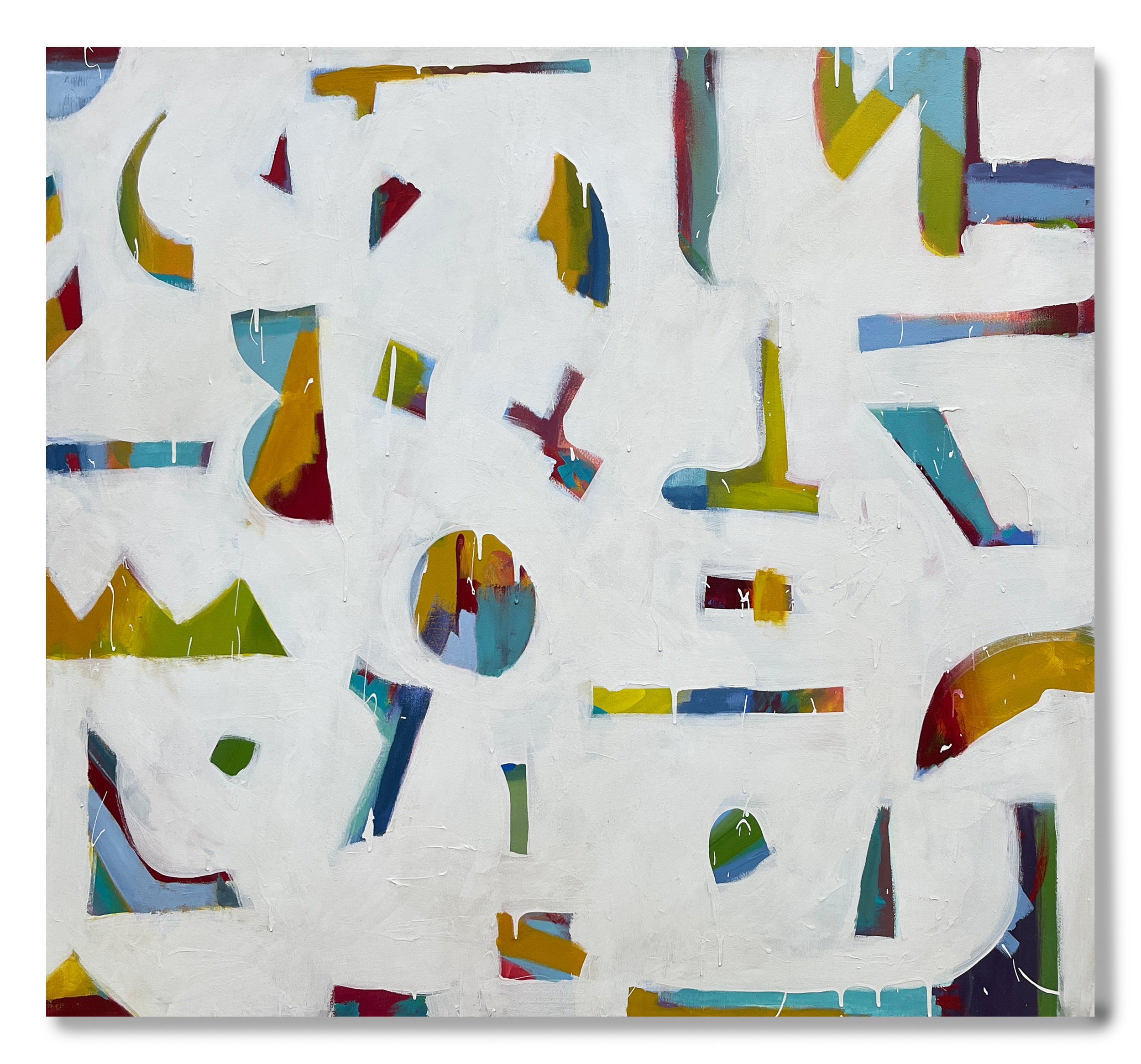 West Palm Beach II,  48" x 48"     On Hold