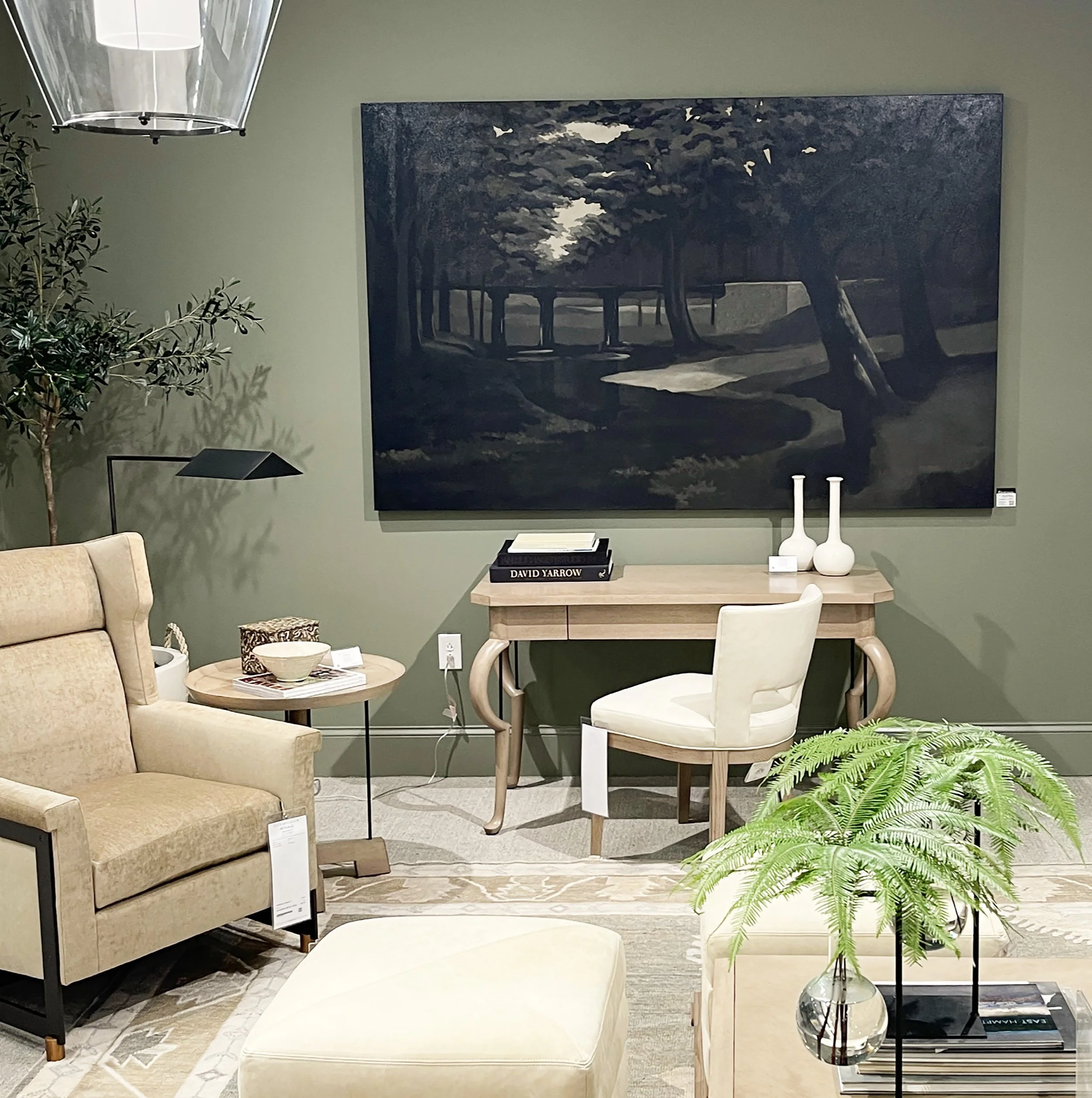 Pont Forestier, (Forest Bridge), 84"x54"  On Hold