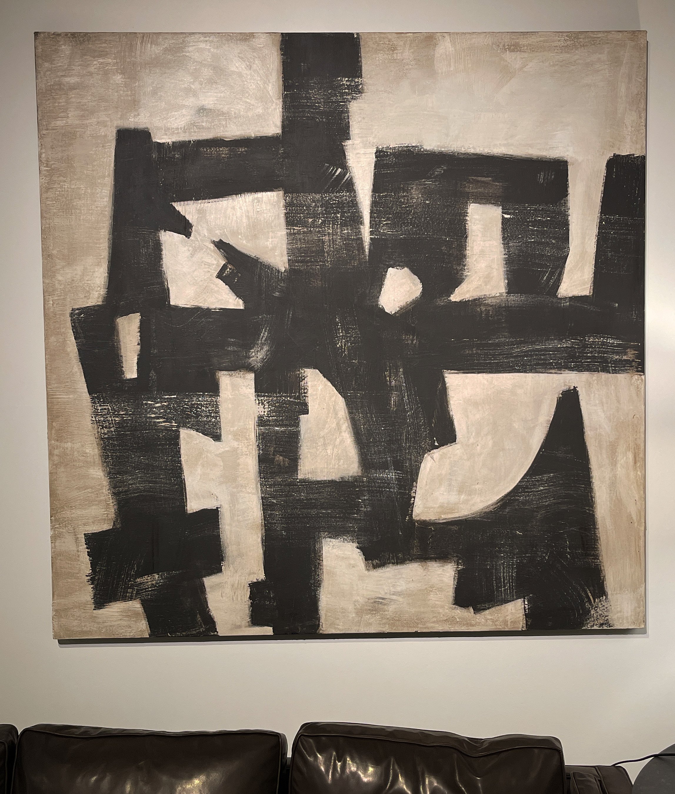 Étude de la Structure, (Study of the Structure), 60"x60"  On Hold