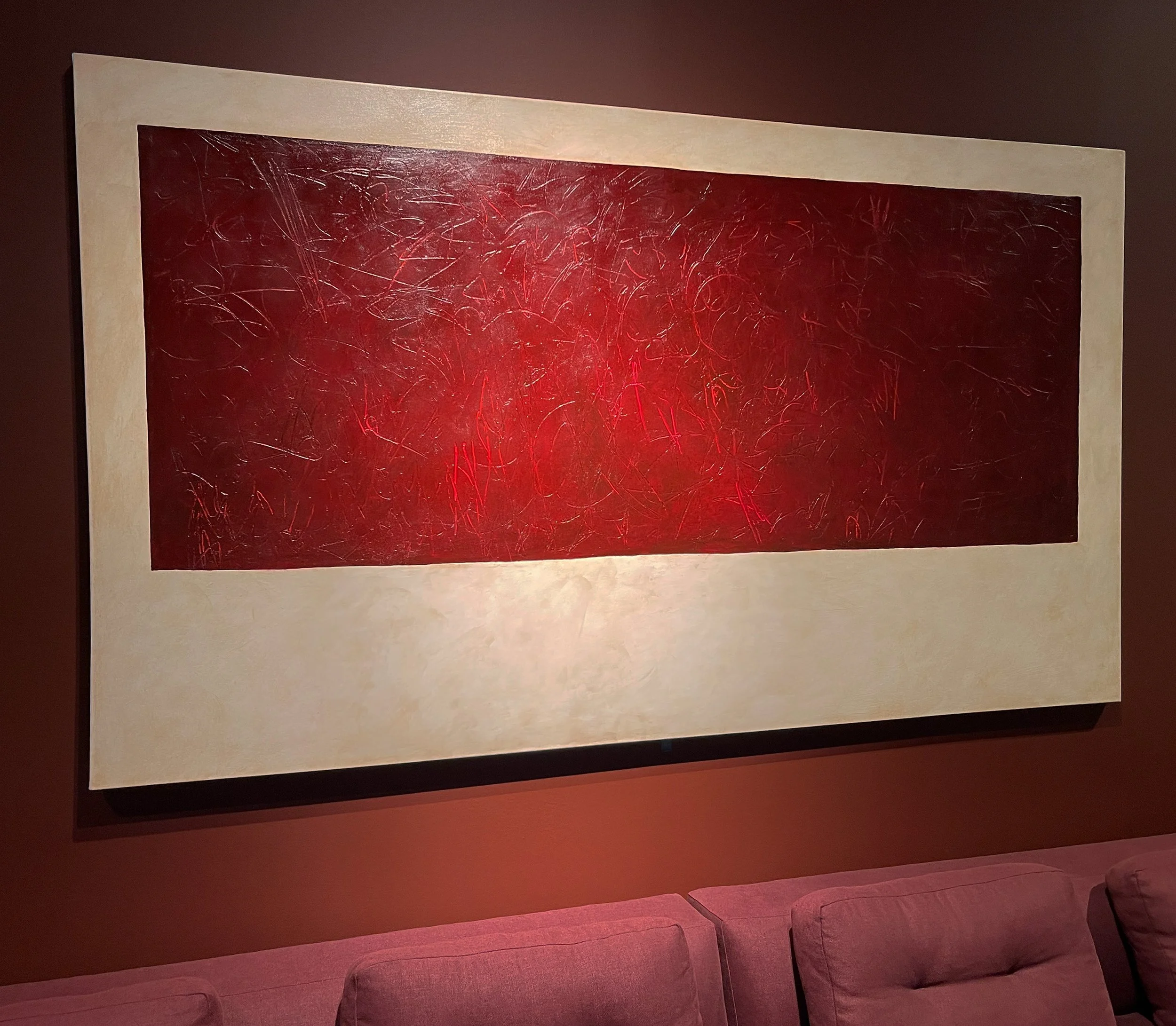 The Artist's Confession, 96" x 50"  $2875
