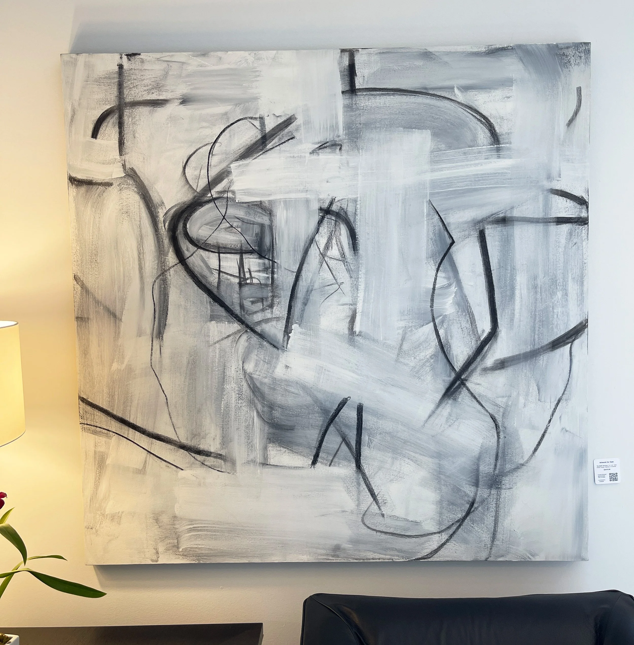 En Bref, (At a Glance), 54"x54"   Call for pricing