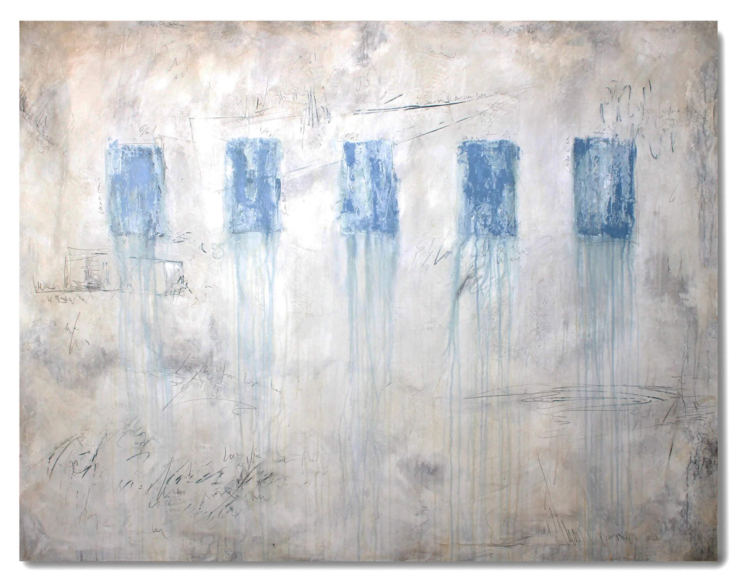 Variation Blues, 60" x 48"   Sold