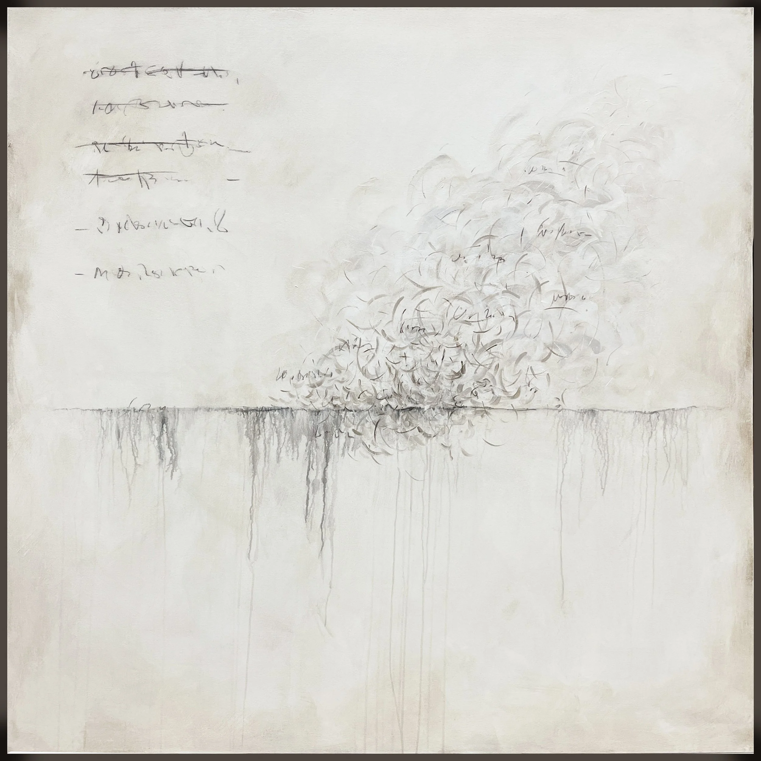 Life's ToDo Too,  60" x 60"  2026  $2750