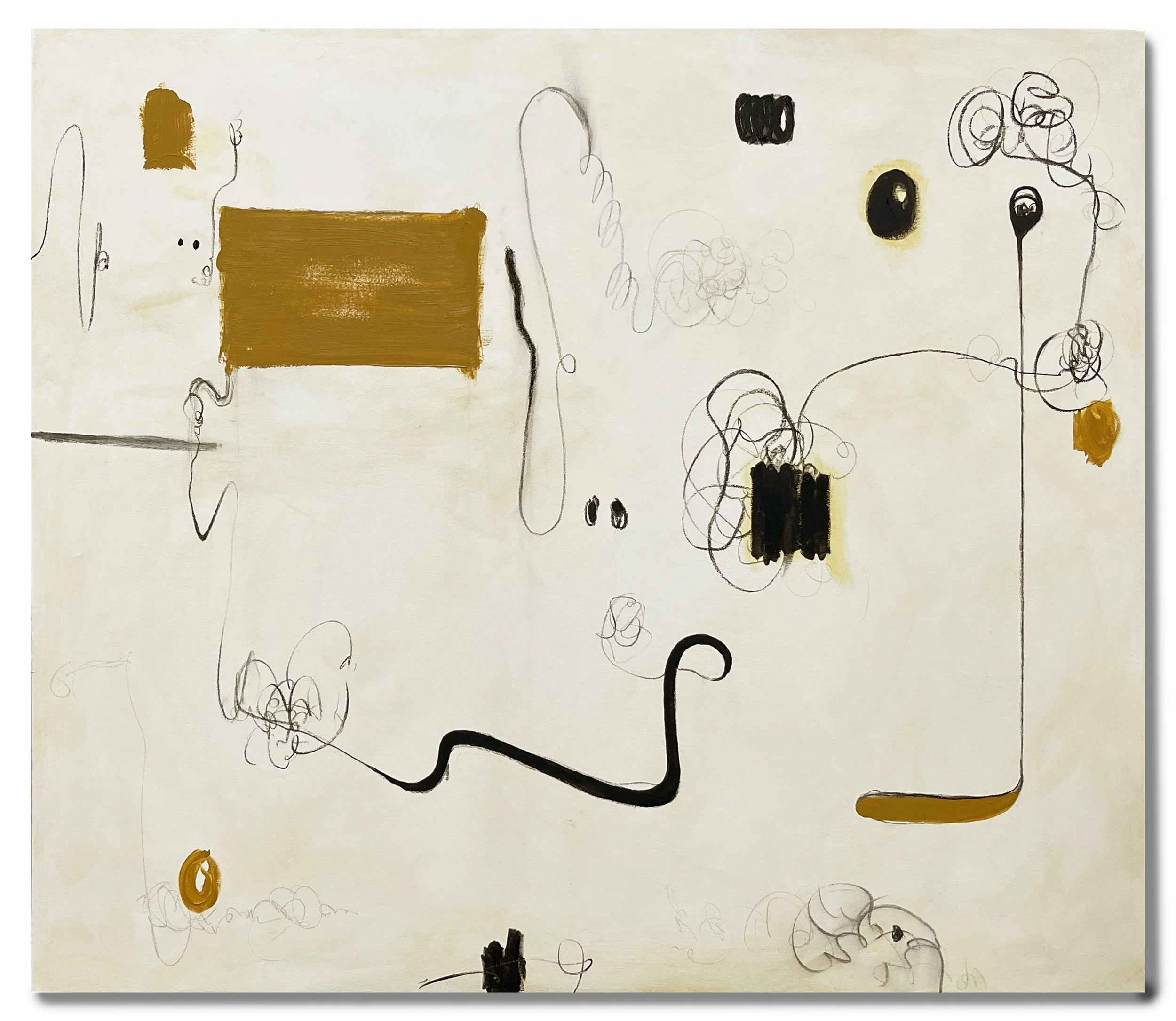 Morning Sunshine,  60" x 52",  2026  $2750.00