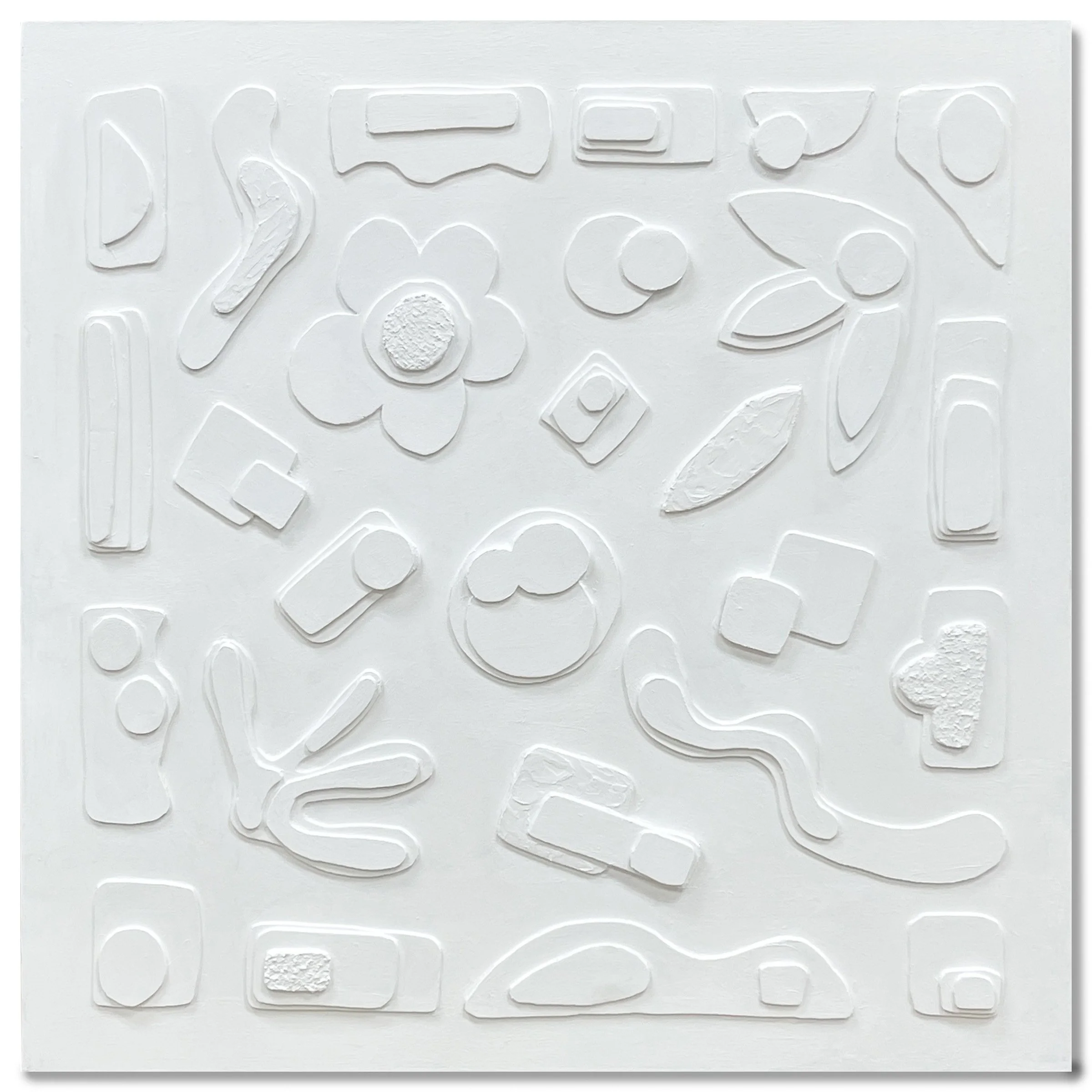 Organic Strata, 36"x36"  Sold