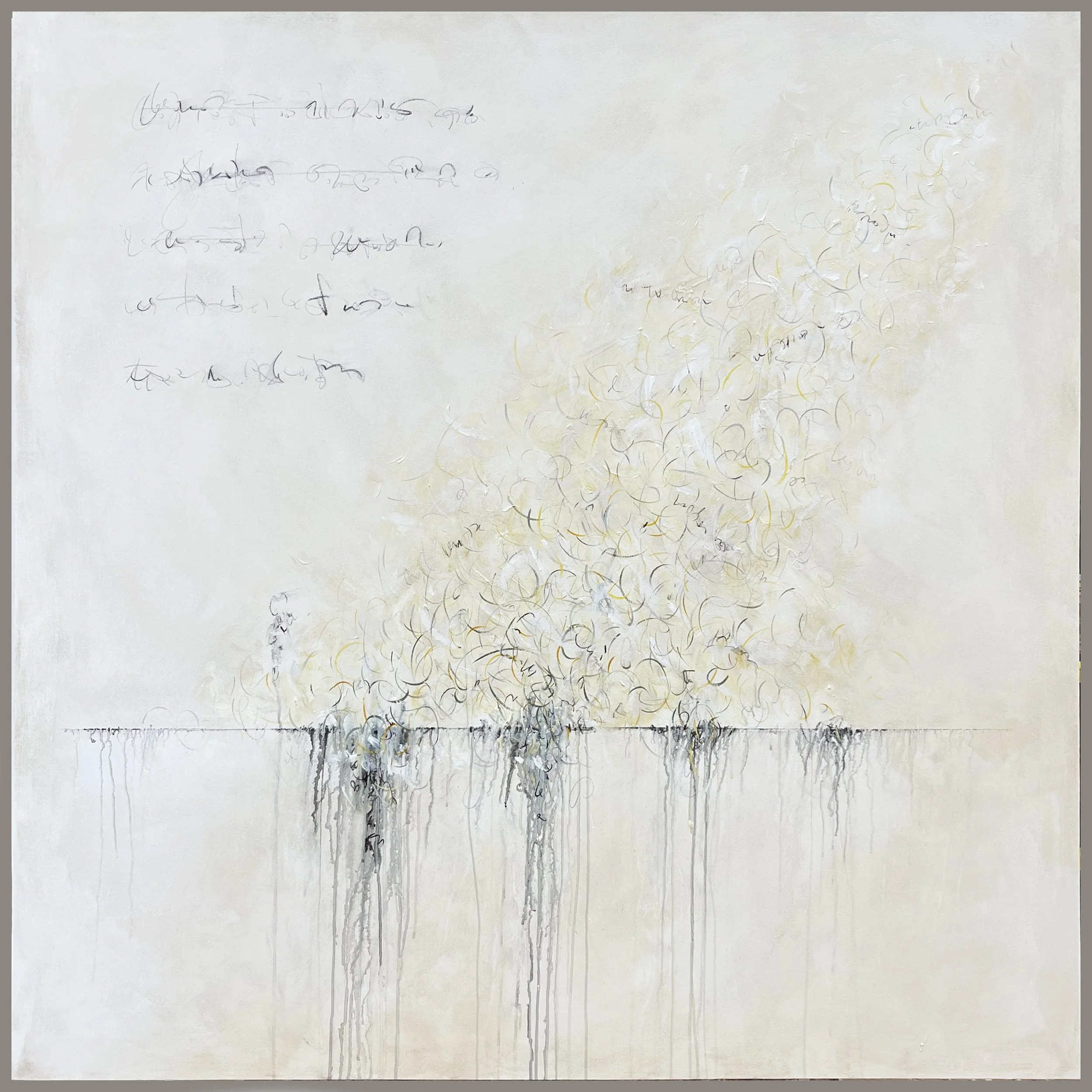 Summer Wheat,  60" x 60",  2026  $2775.00