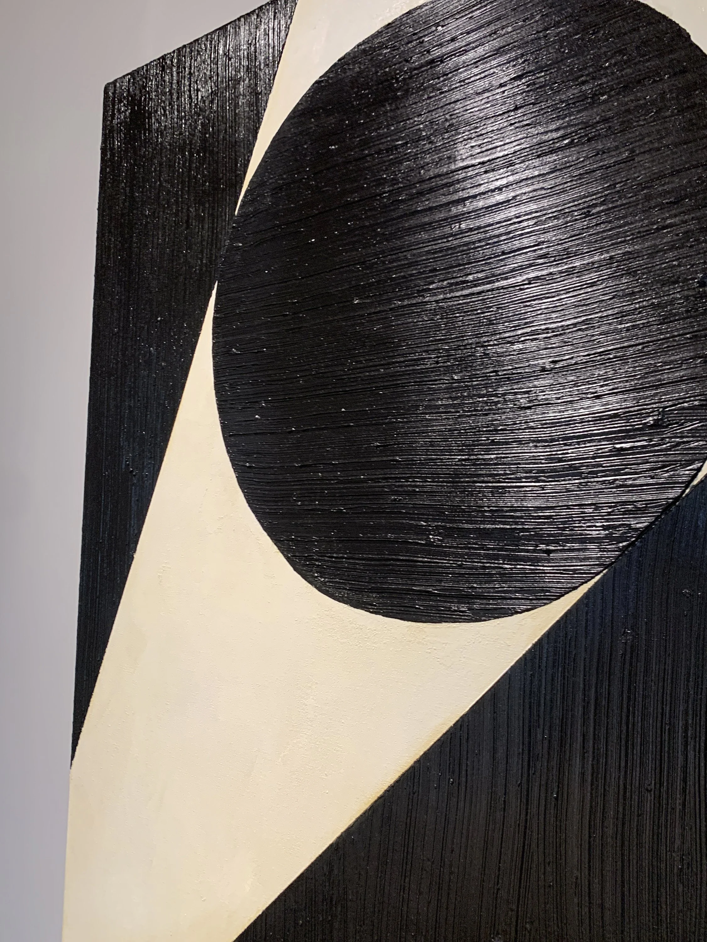 Etude Geometrique #4 Detail, 40" x 60"   Call for pricing
