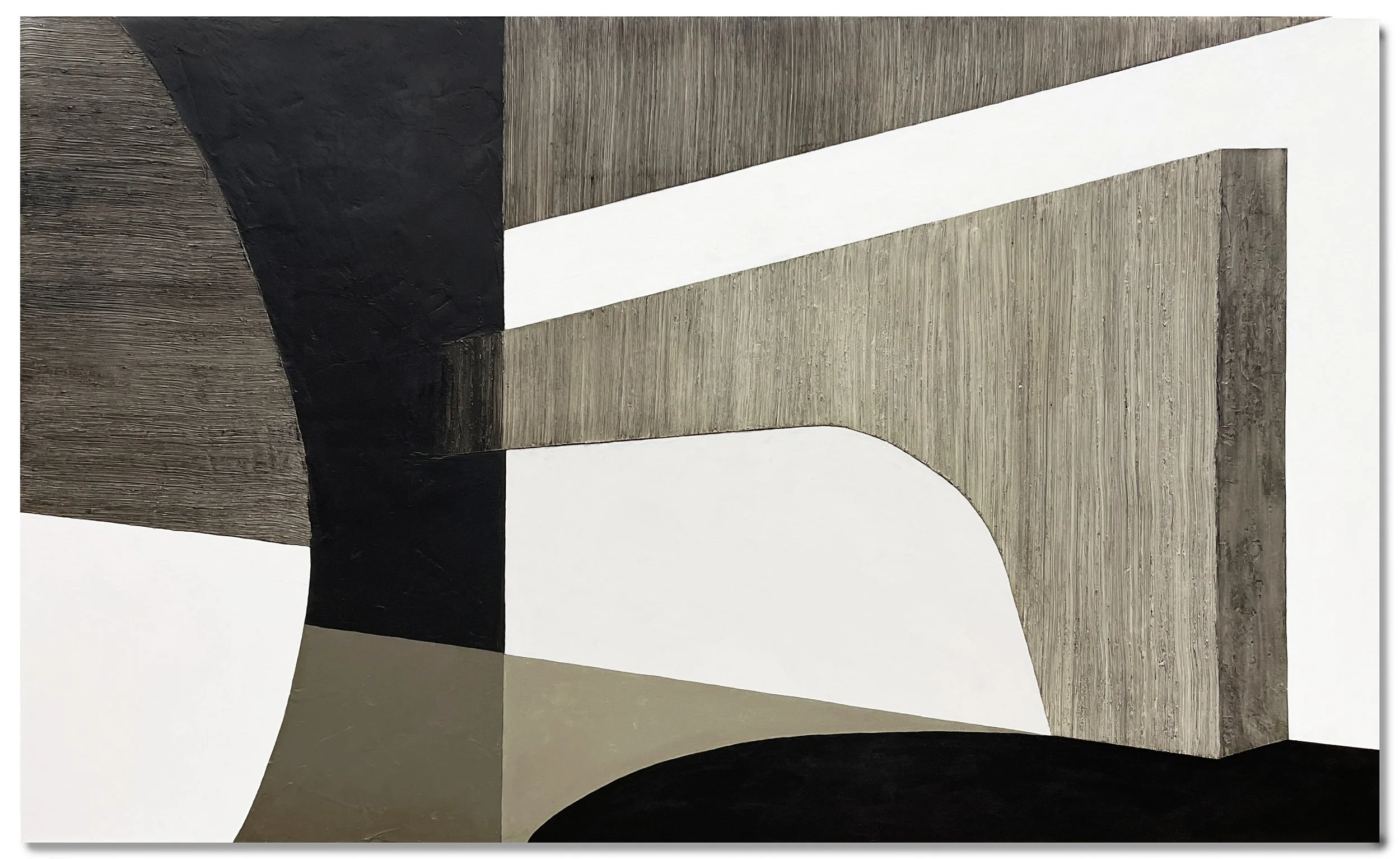 Étude géométrique n° 4, 40" x 60" $1265