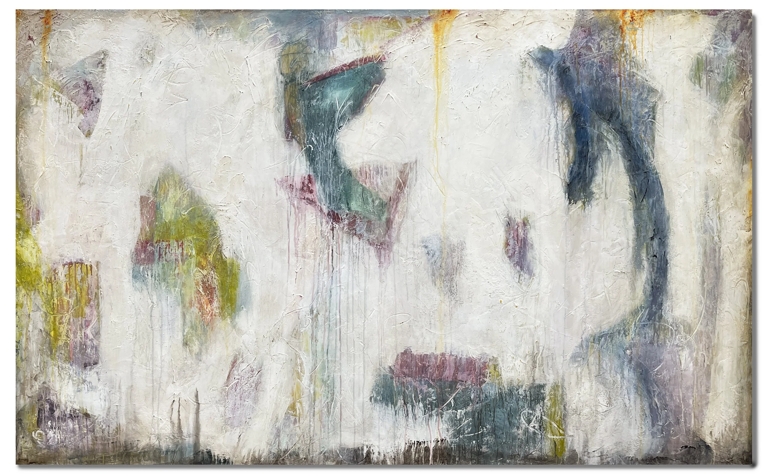 The One Who Remained, 86" x 52"  