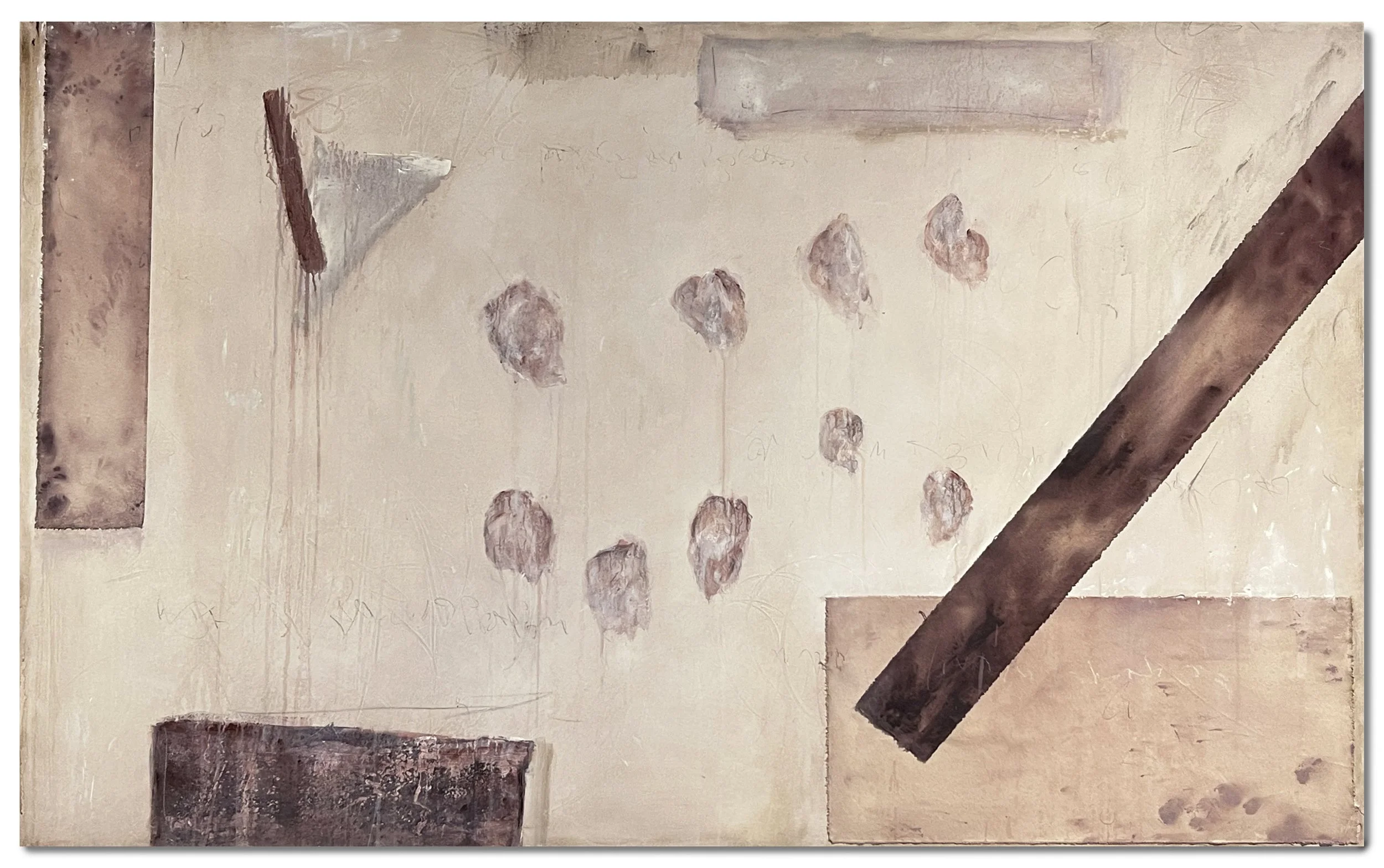 Umeshu (Plum Liqueur), 78" x 48"   Sold