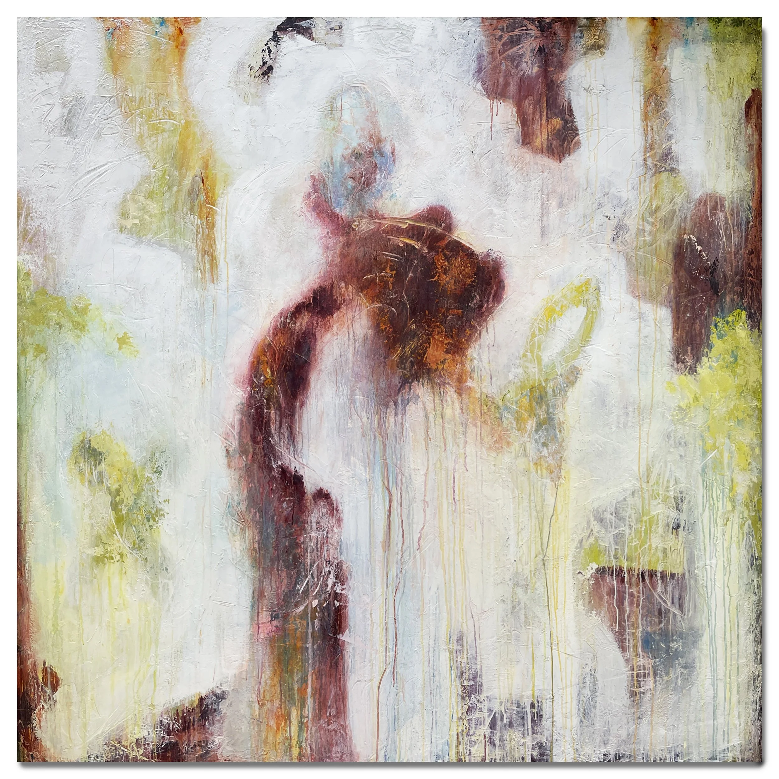 The Last Gardener, 80" x 80"  