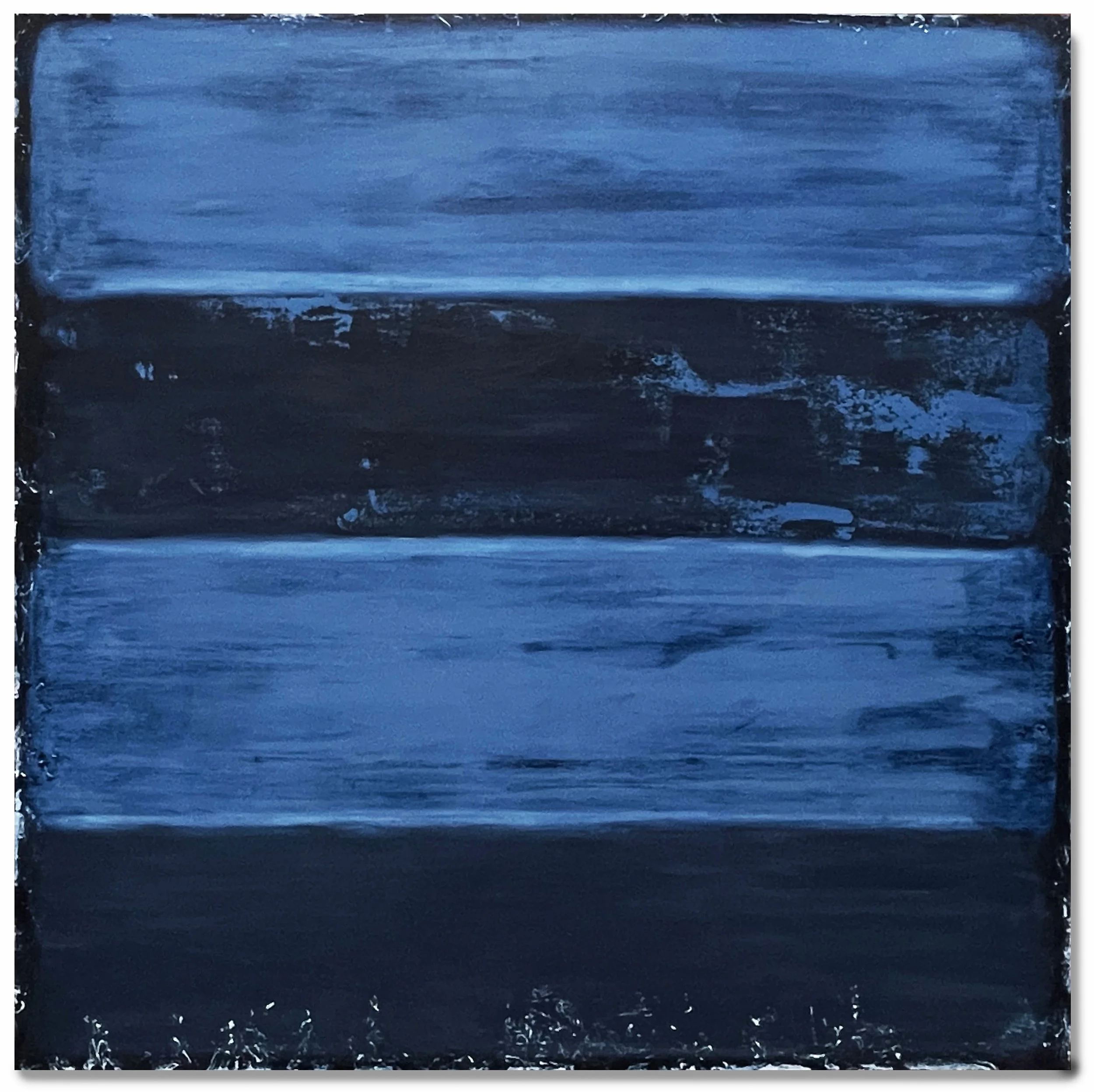 Blue Study No. 4,  54" x 54",  2026   $2775
