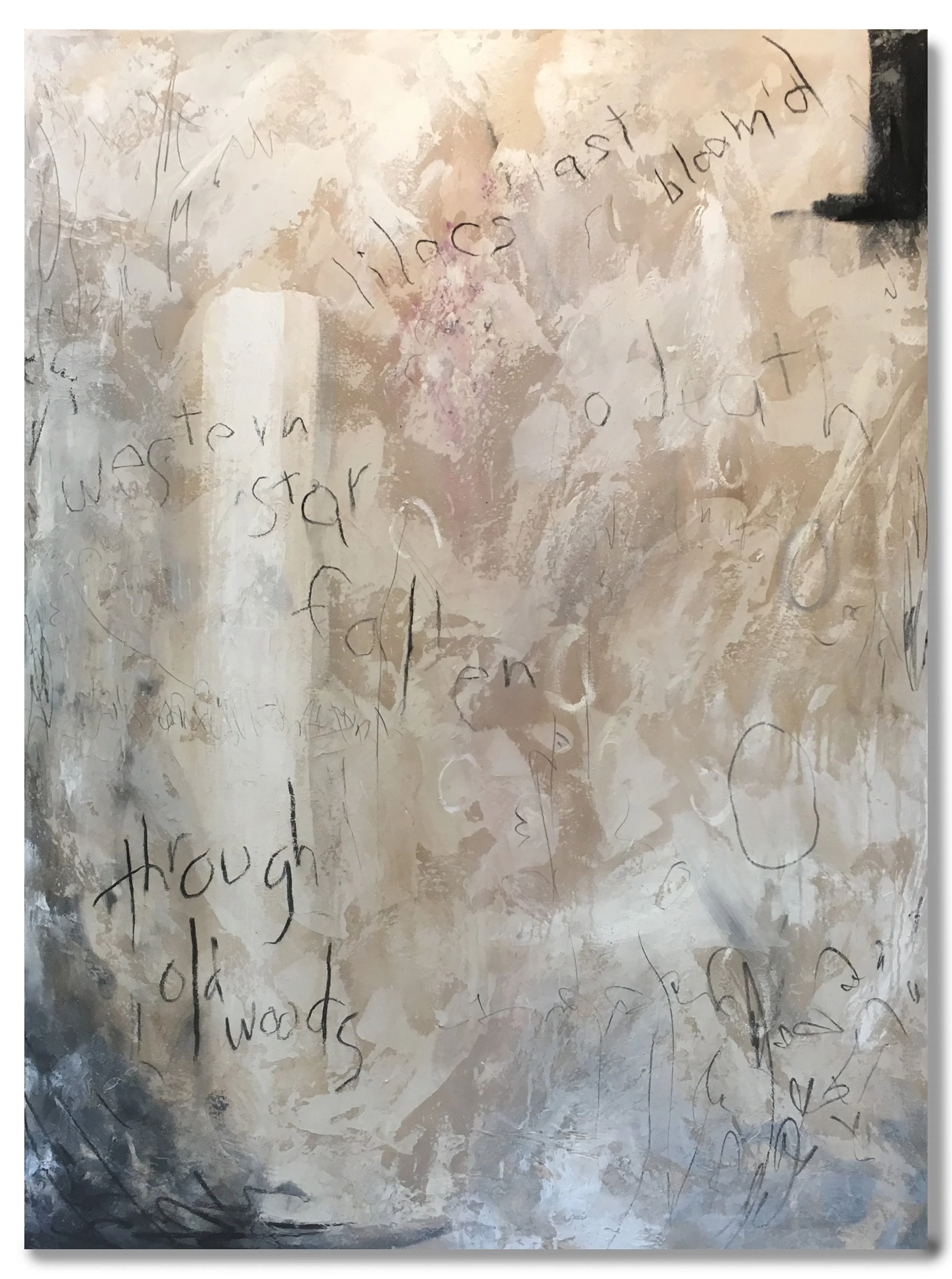 When Lilacs Last Bloom'd, 48" x 60"  Sold