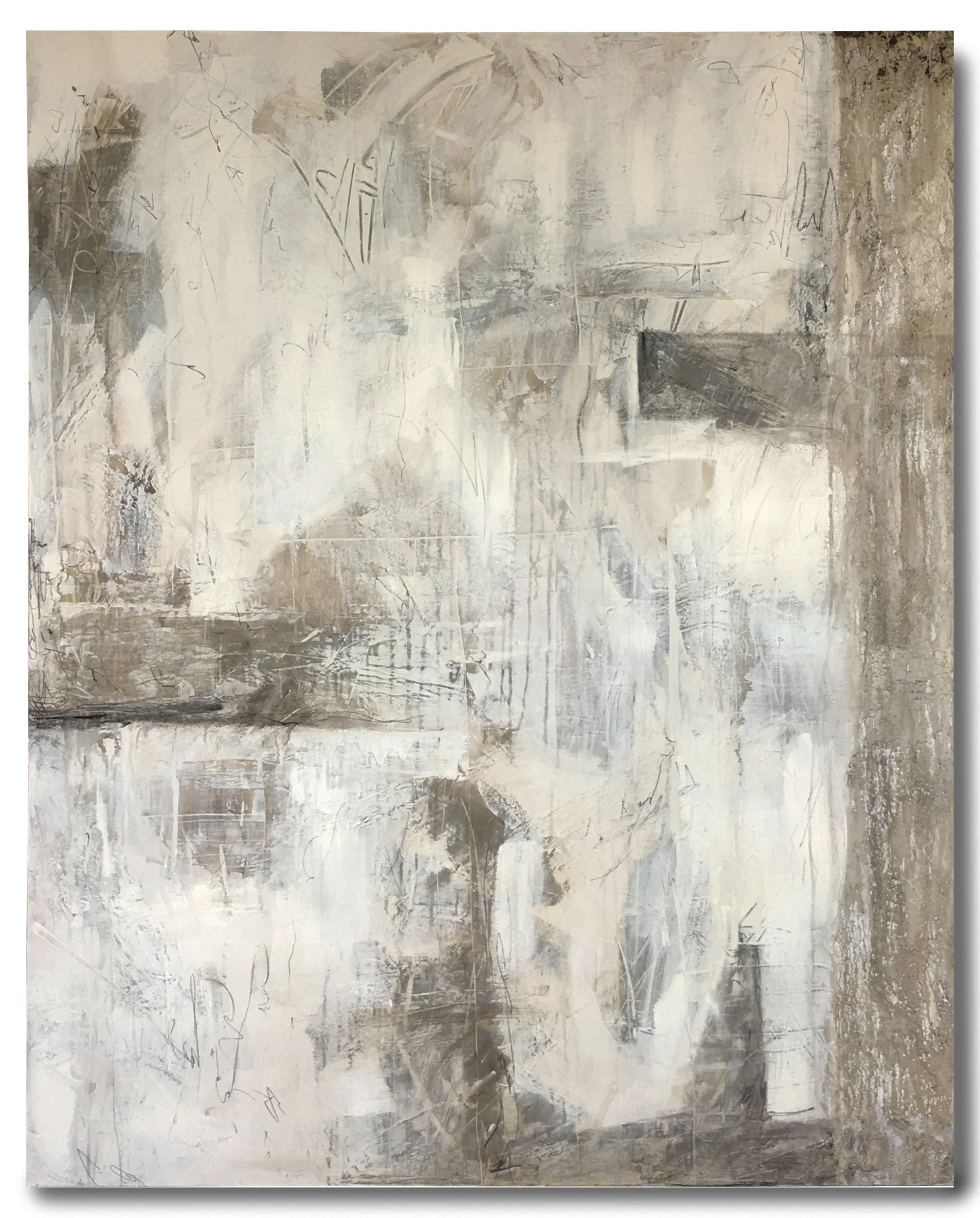 Les Ruines de Babylone (The Ruins of Babylon), 48" x 60"    Sold