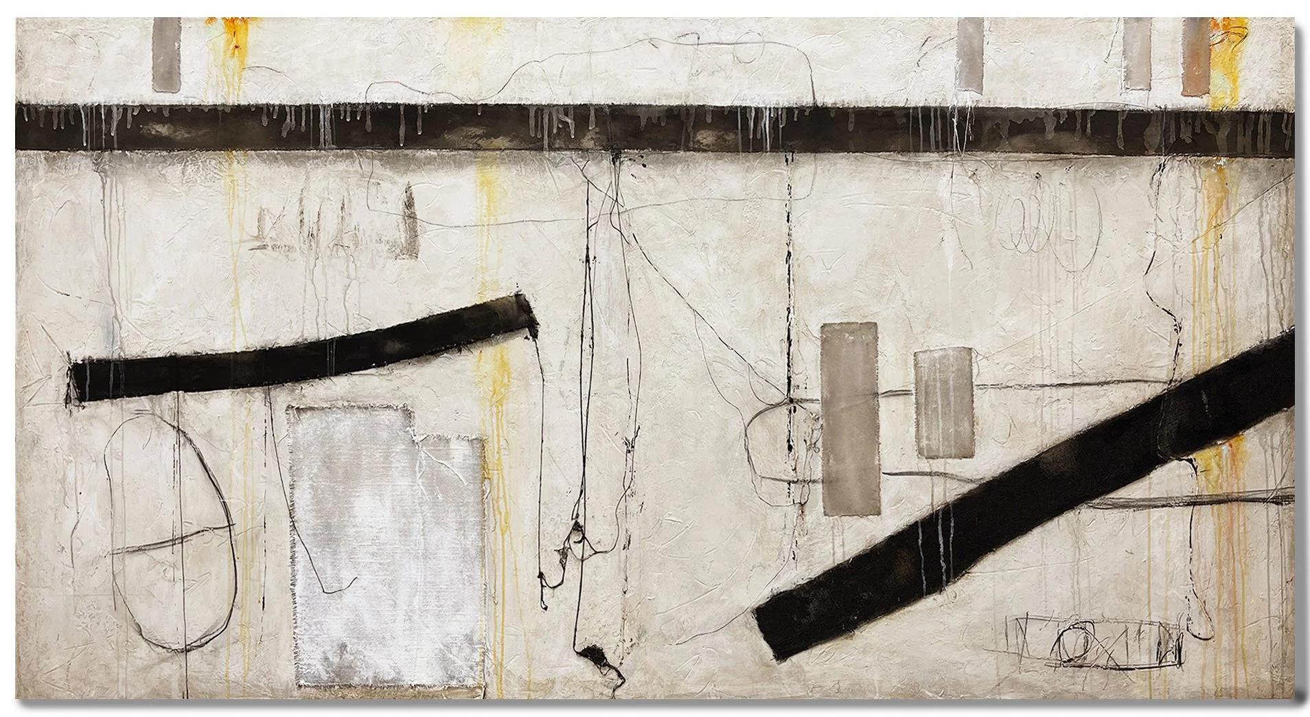 Résonance Chuchotée (Whispered Resonance),  90" x 48"   $3275.00