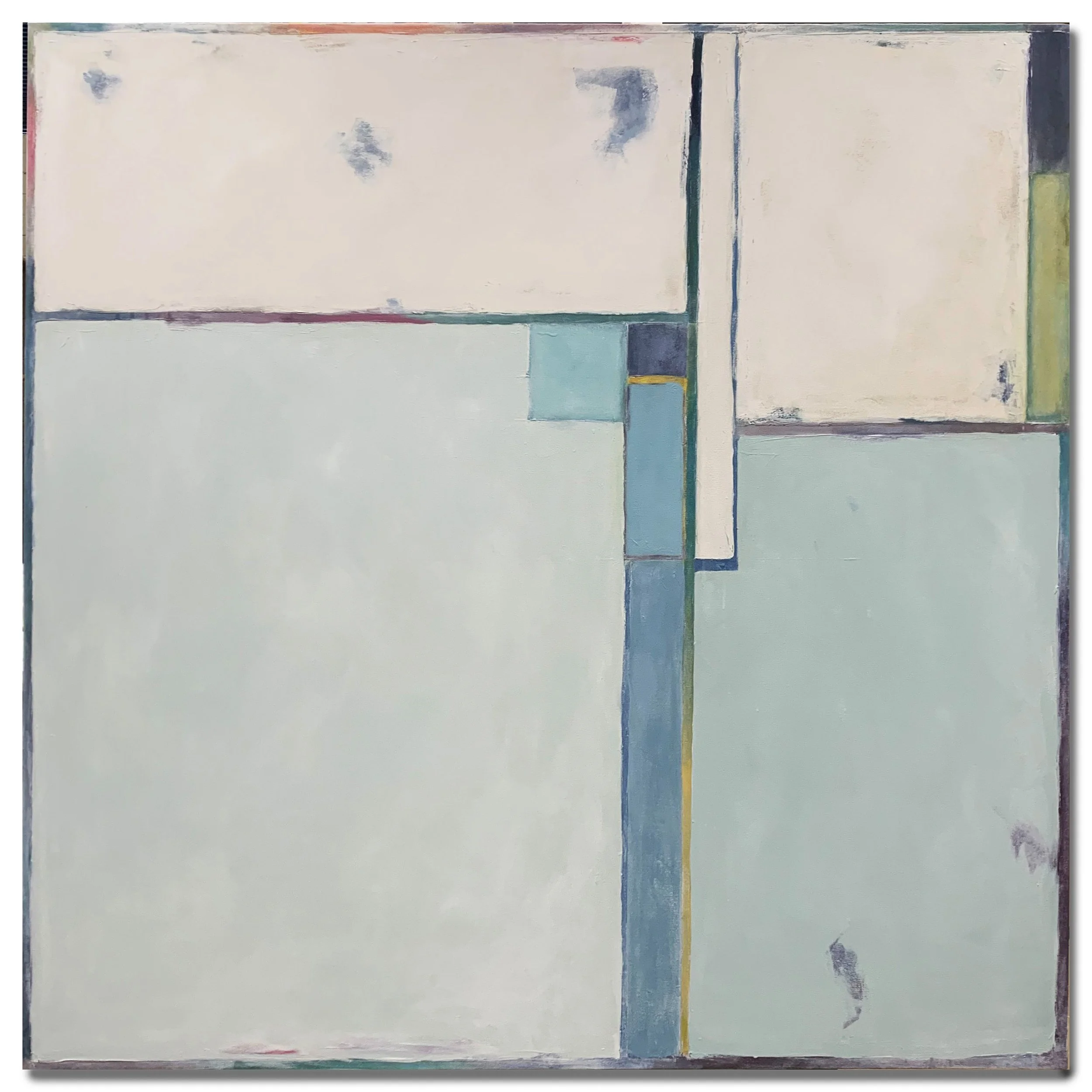 Le Chemin du Bonheur (The Road to Happiness), 60" x 60"   Sold