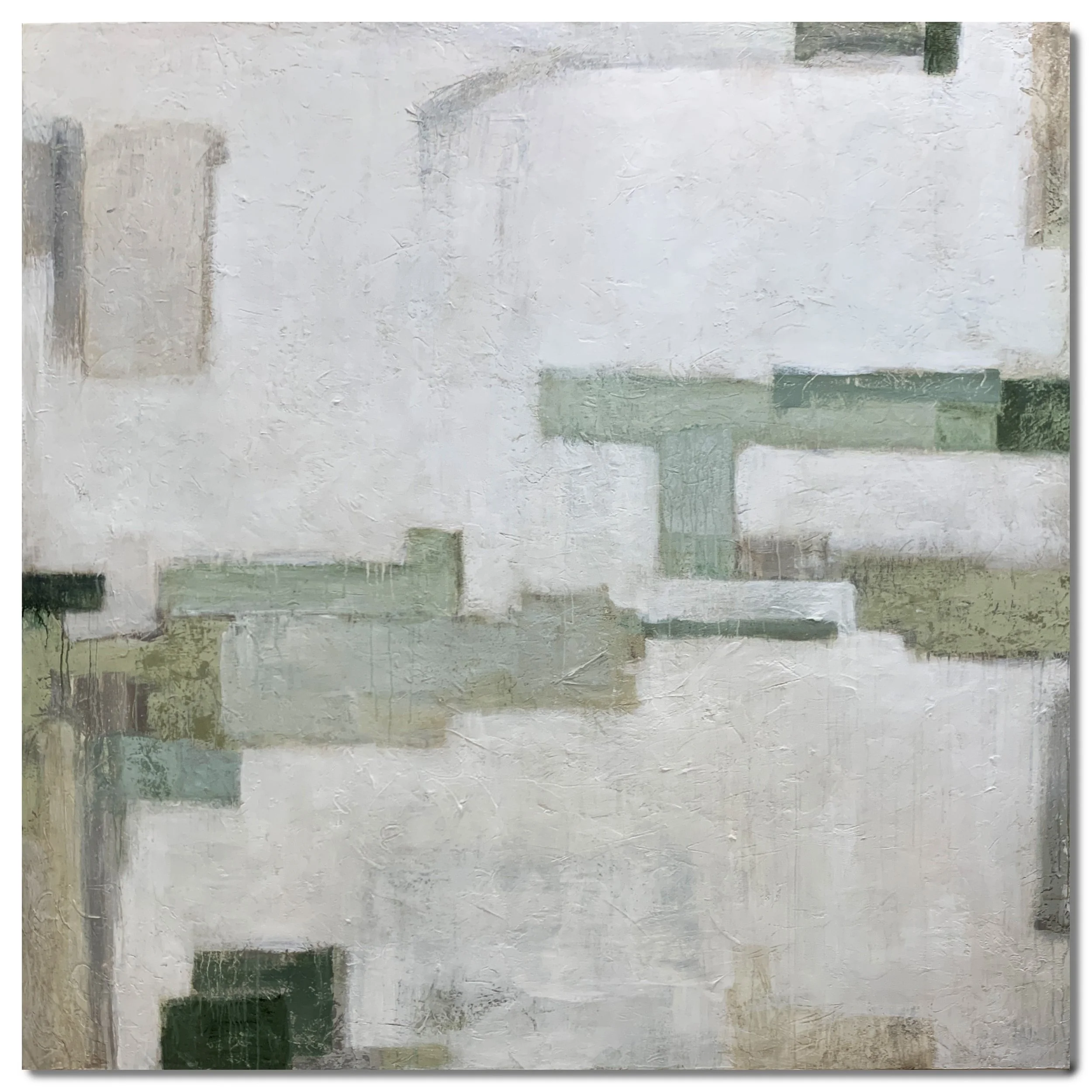 Ninfa (Ancient Garden Ruins),  70" x 70"   Sold
