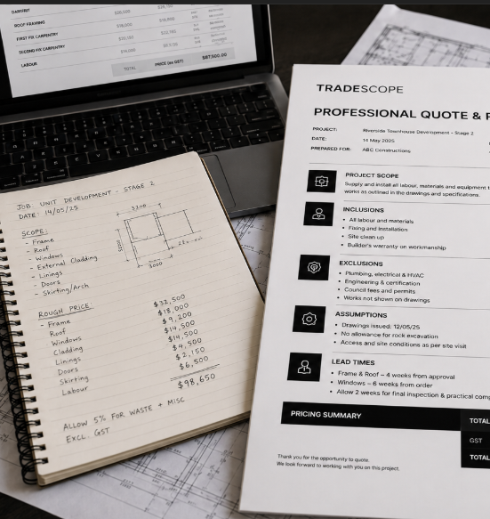 Professional Quotes & Proposals