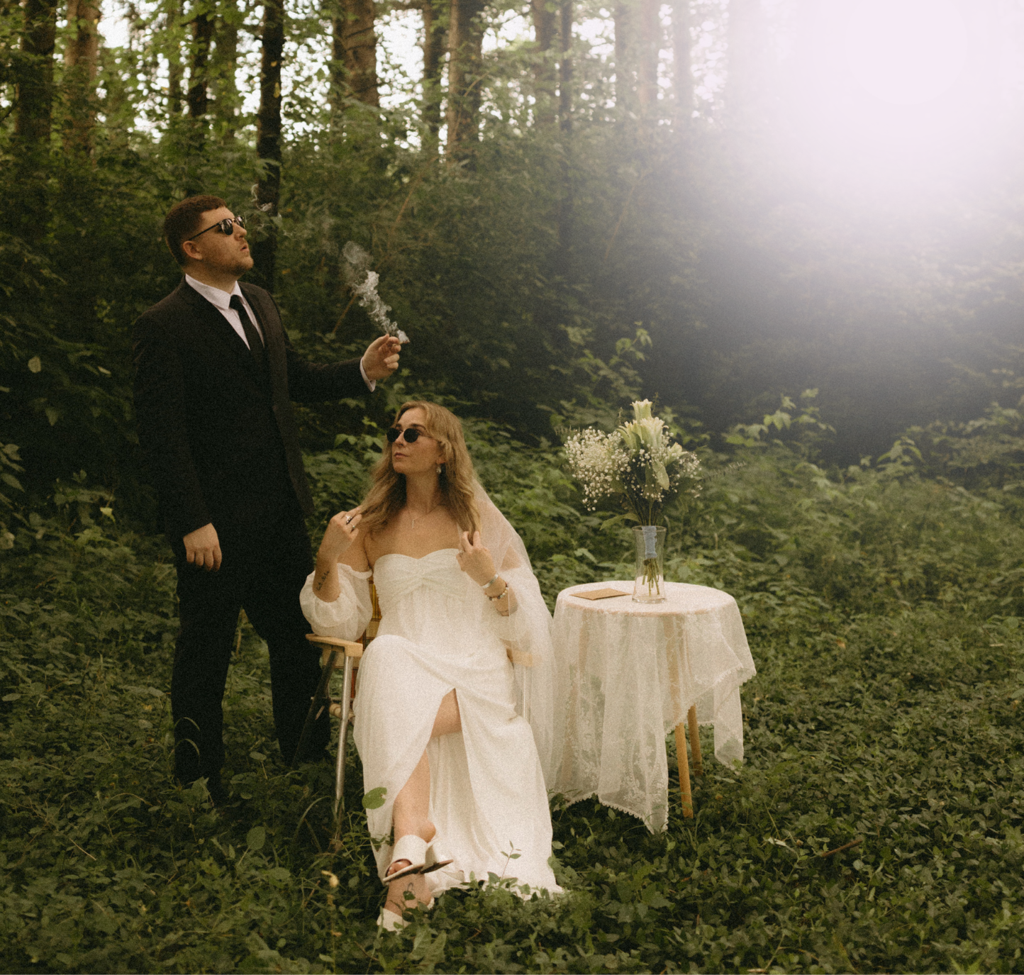 Intimate Forest Elopement in Morrow, Ohio | Bailey + Cameron