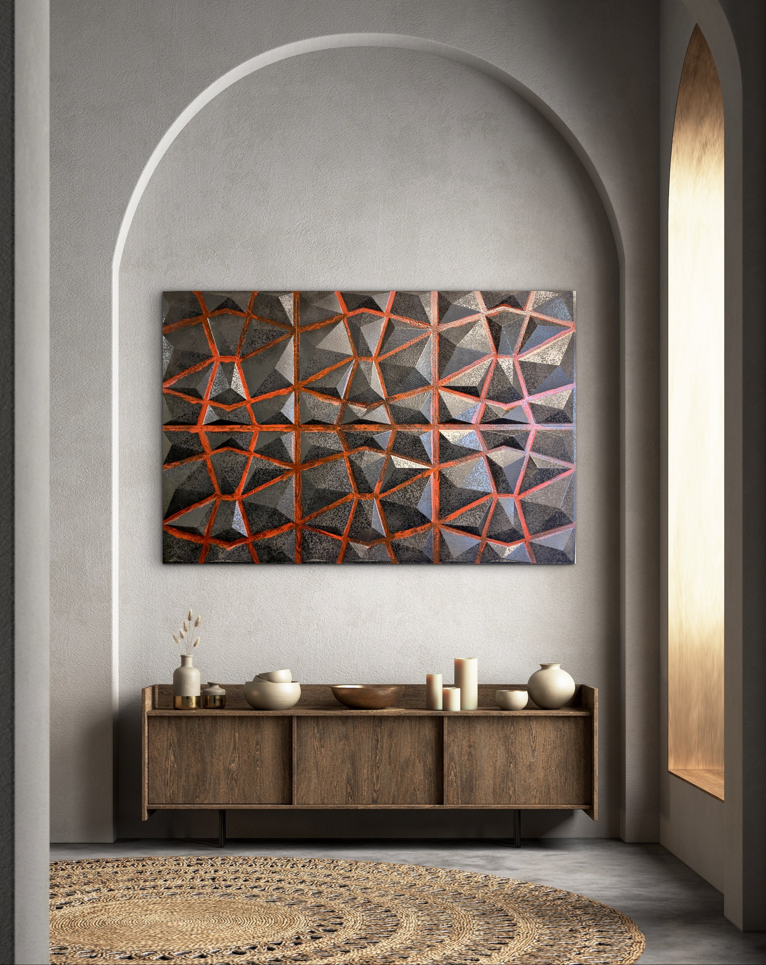 Lava 3D Painting