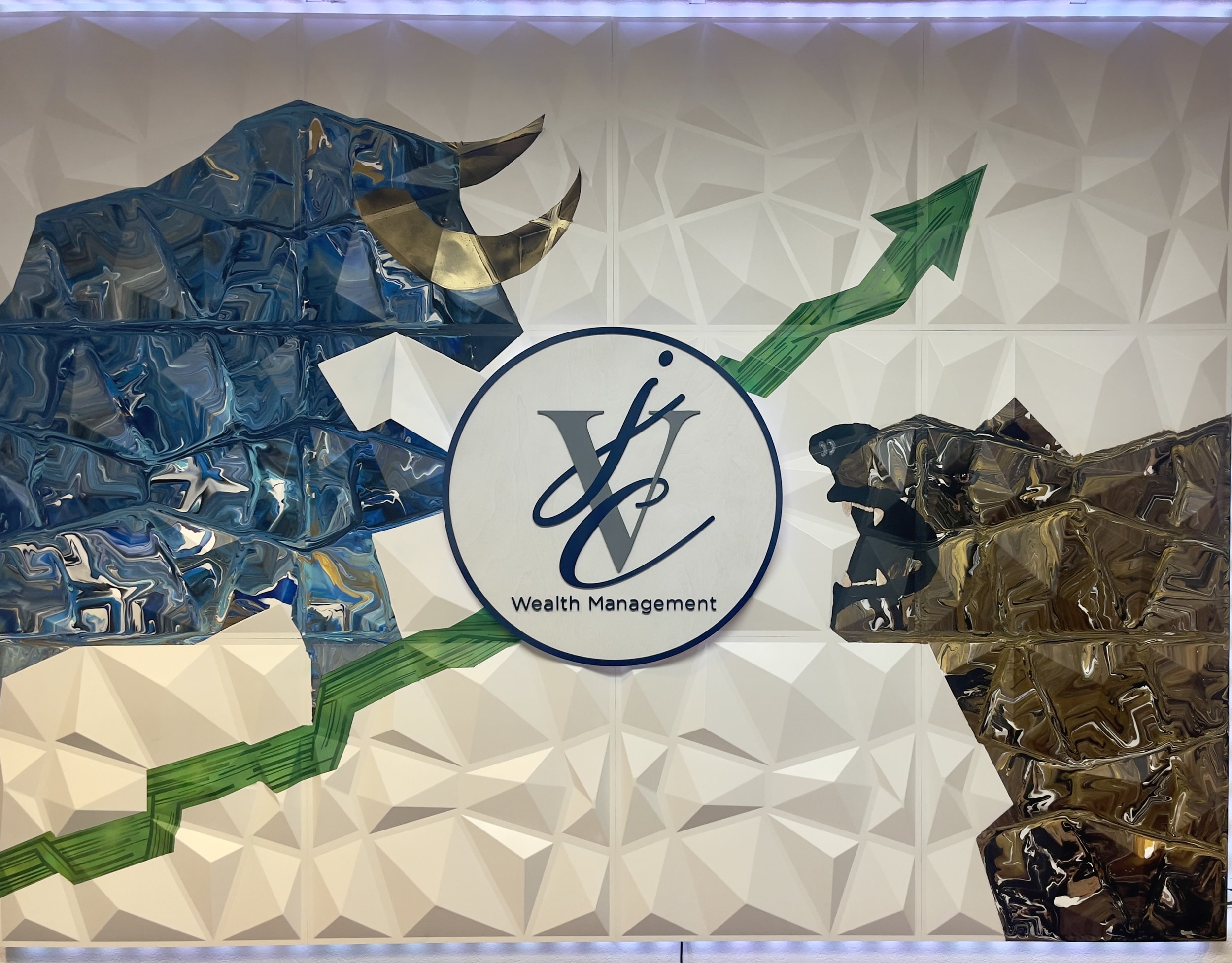 Custom Business Logo 3D Painting