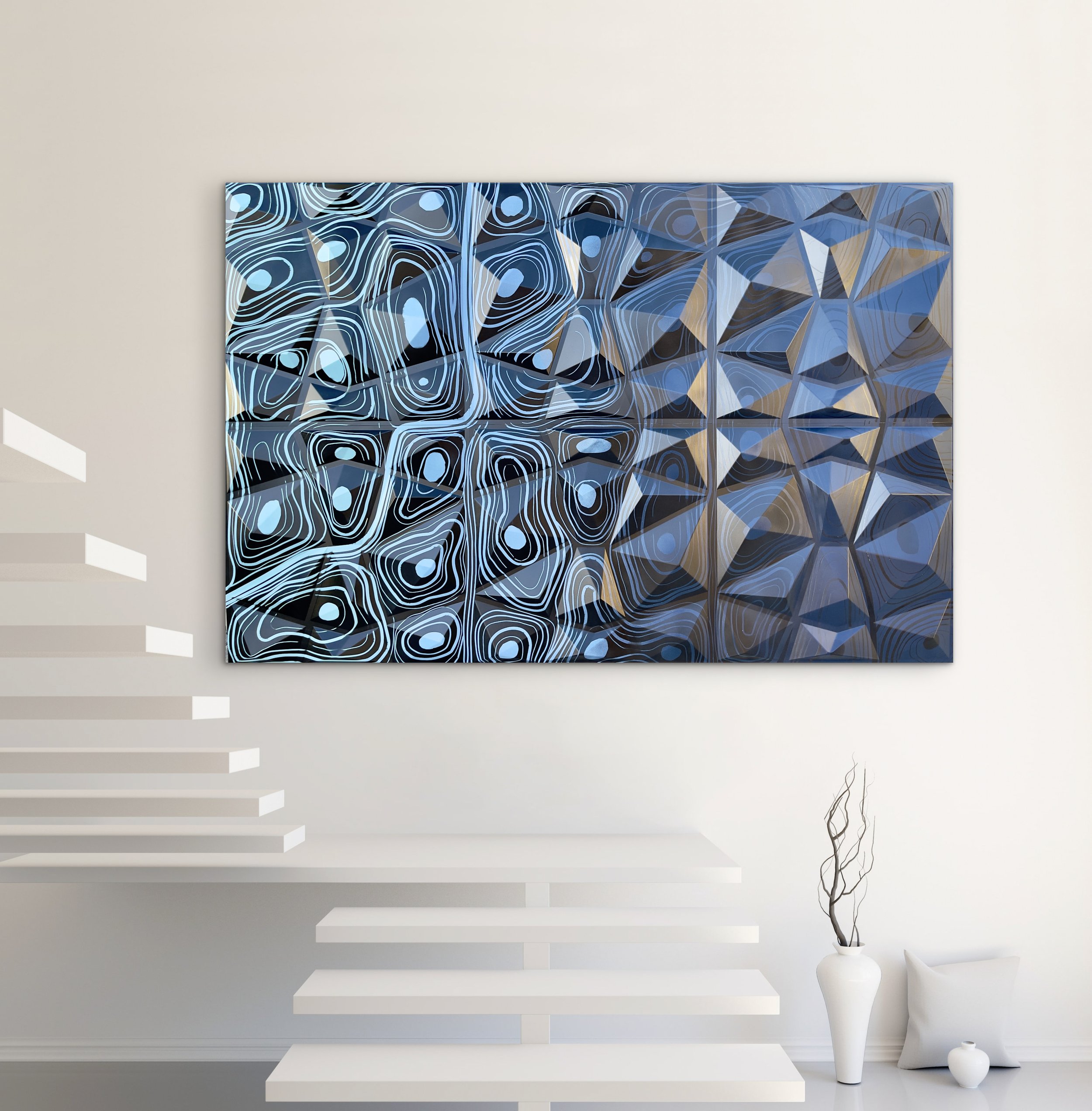 Topographic 3D Painting