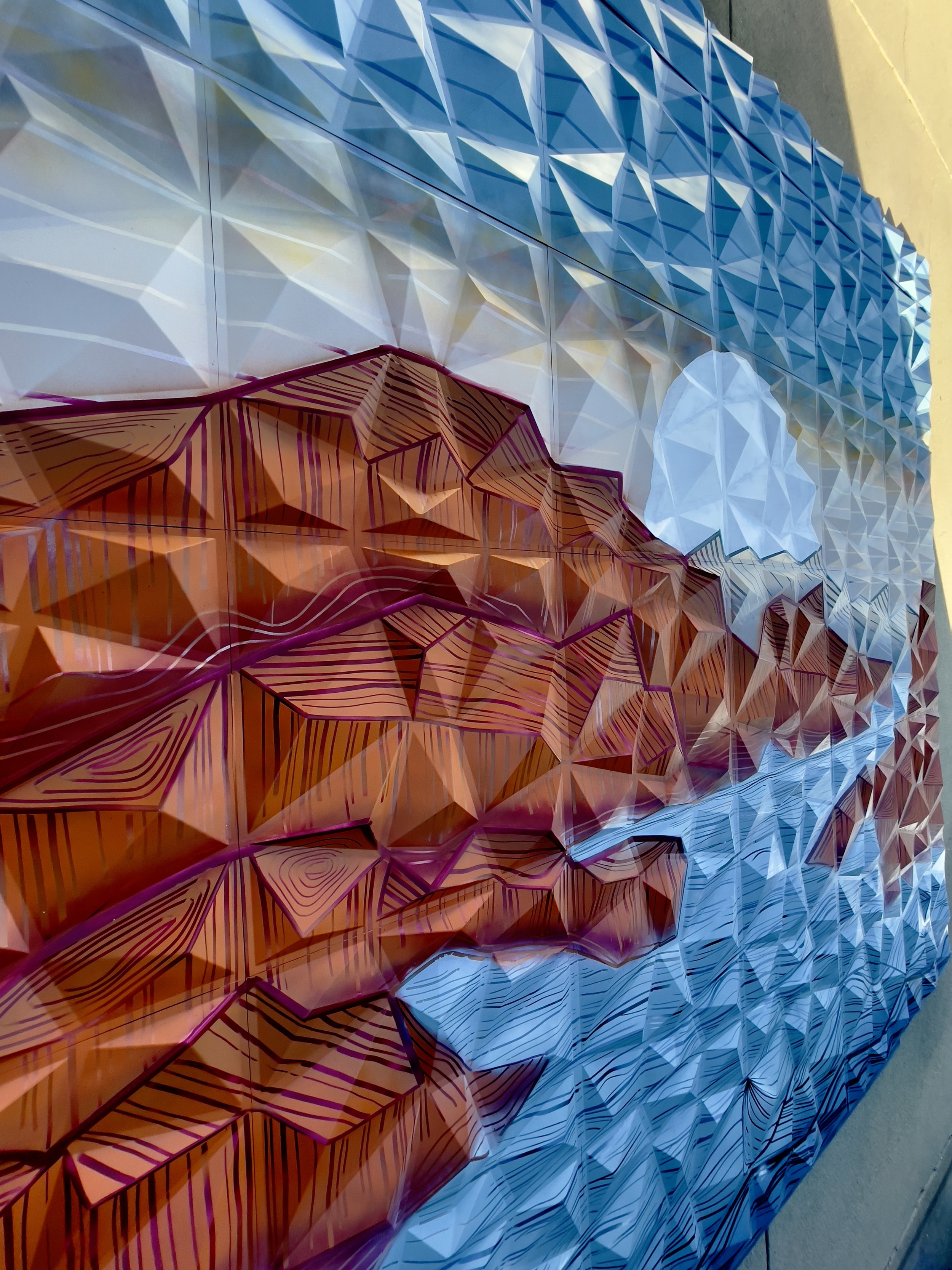 Custom 3D Large Mural Landscapes