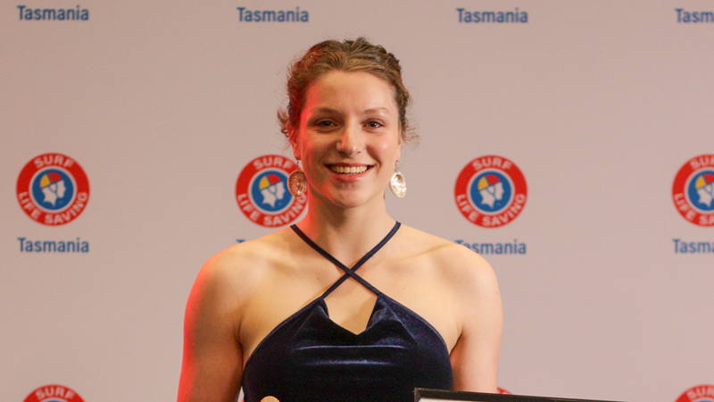 Clifton Beach SLSC’s Rita Schofield wins SLST Youth Athlete of the Year