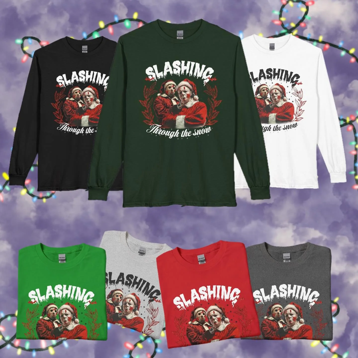 🕸️CREEPMAS IS OTW🎄
&bull;
find these merry but scary designs on my Printify shop at the 🔗 LINK IN MY BIO 🖤
&bull;
#shopsmall #creepmas #tvd