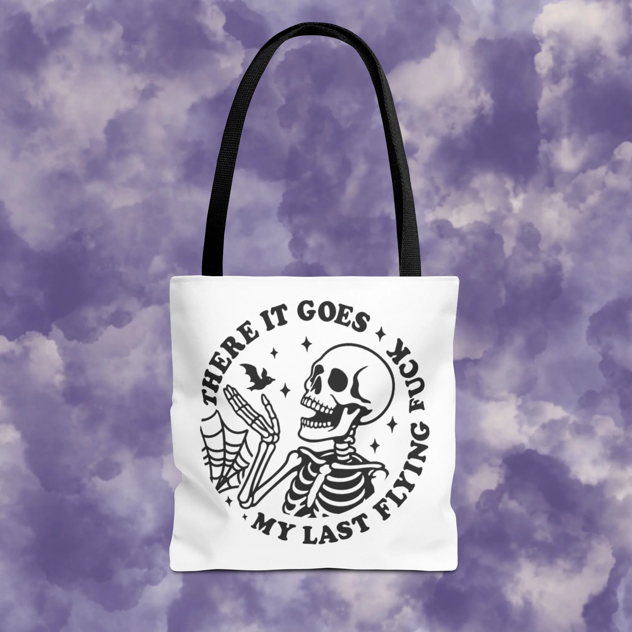 Last Flying F Skeleton Tote Bag